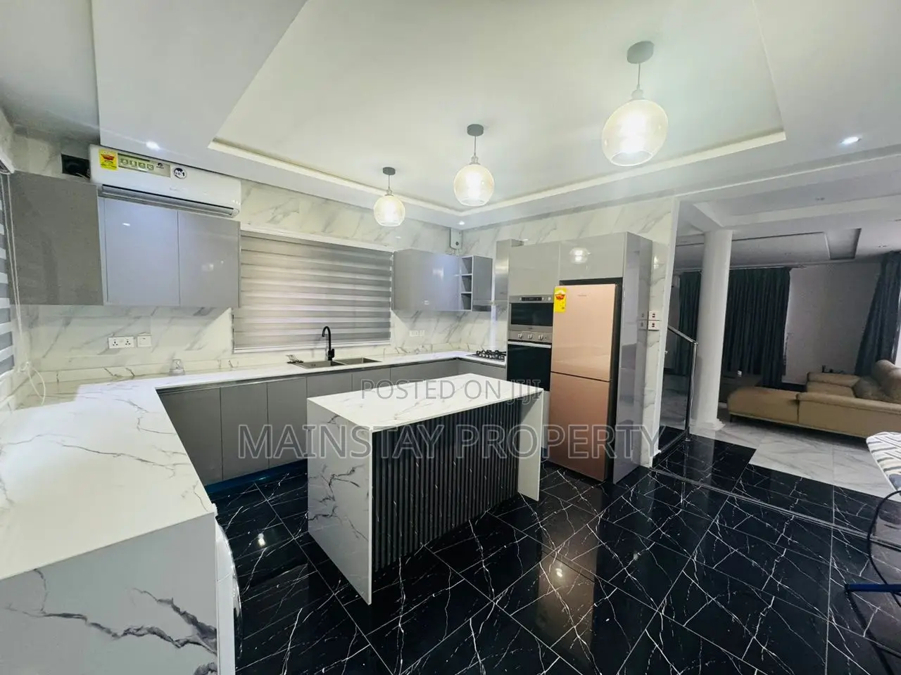 Furnished 4bdrm House in Mainstay Estates, East Legon for rent