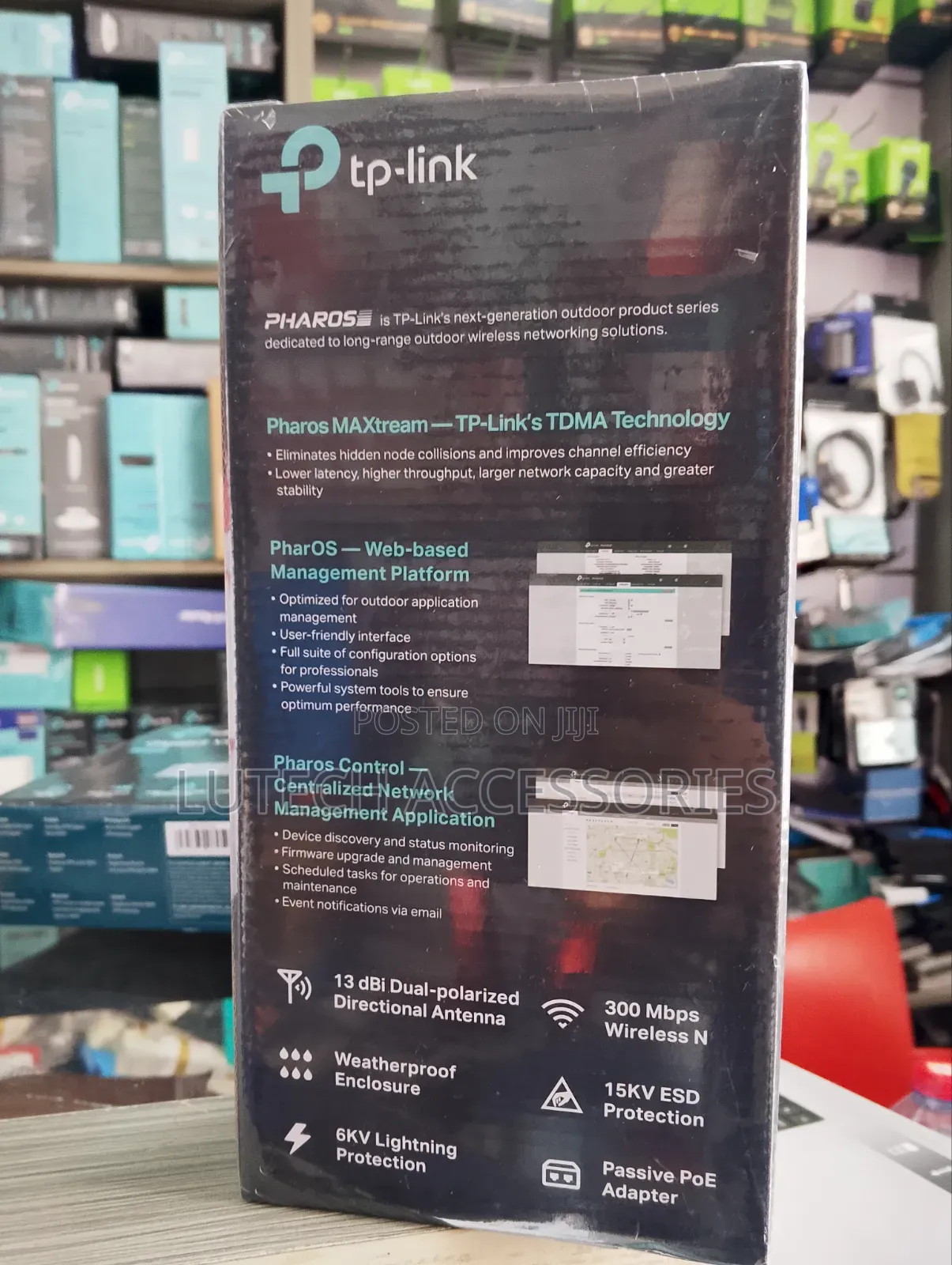 Tp Link 5ghz 309mbps 13dbi Outdoor Cpe/ Cpe 510