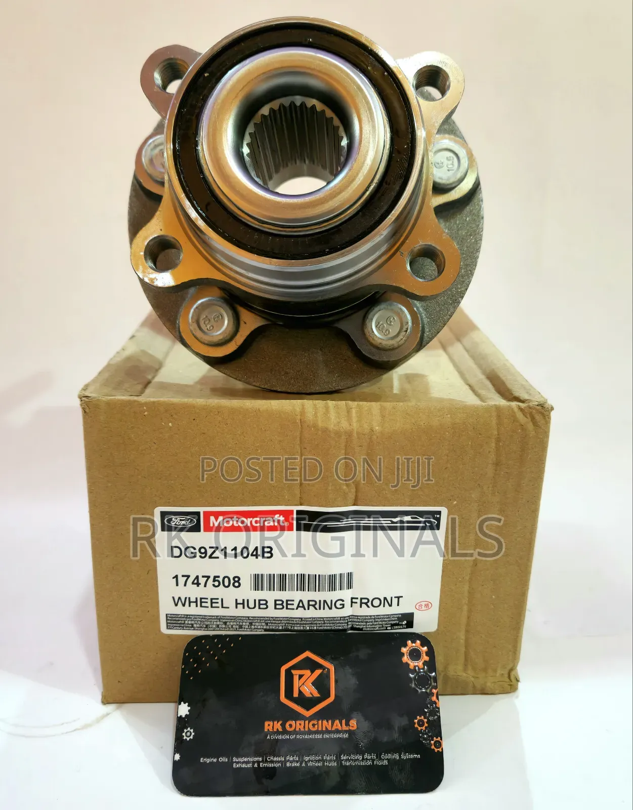 Ford Fusion 2013-2020 Awd Motorcraft Front Wheel Hub Bearing Pair