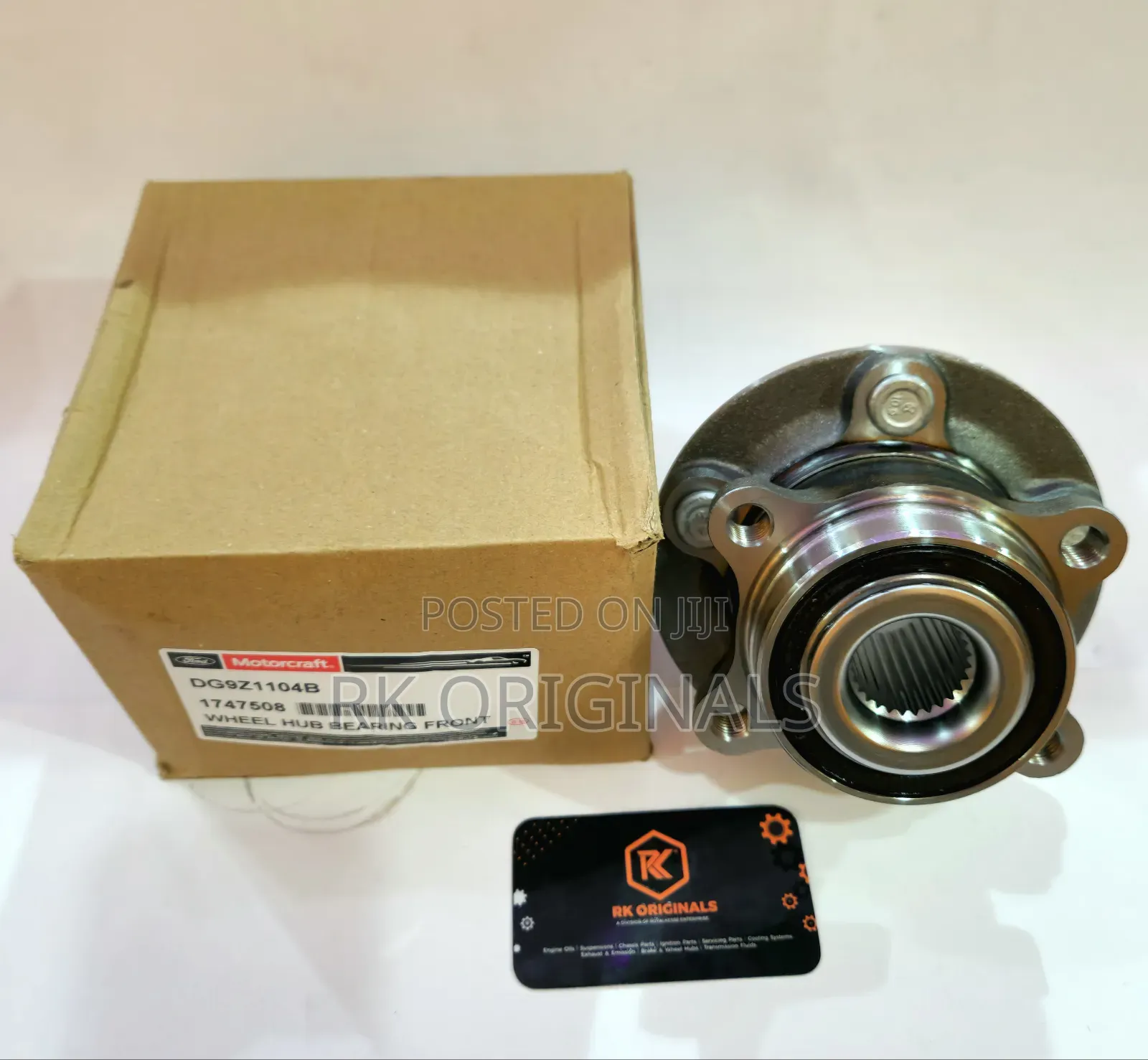 Ford Fusion 2013-2020 Awd Motorcraft Front Wheel Hub Bearing Pair