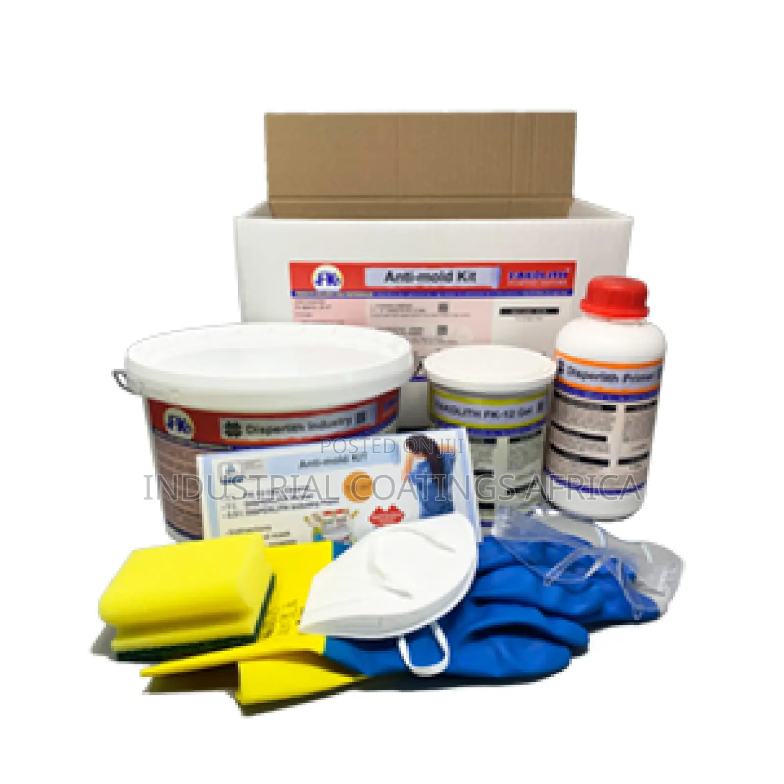 Antimold Kit for Cleaning, Priming and Painting