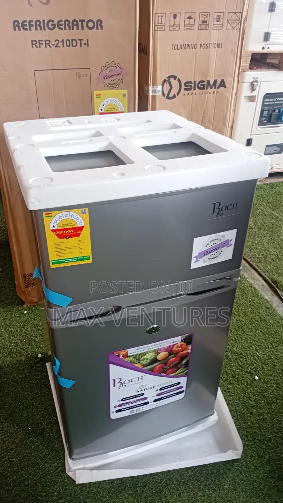 Roch 85l Fridge With Freezer – Durable Efficient