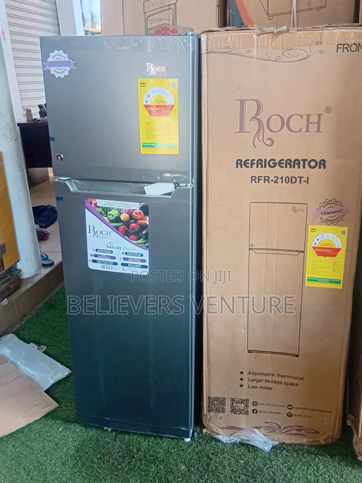 Roch RFR-210dt-I 168l Refrigerator – Fresh Food Storage 168l