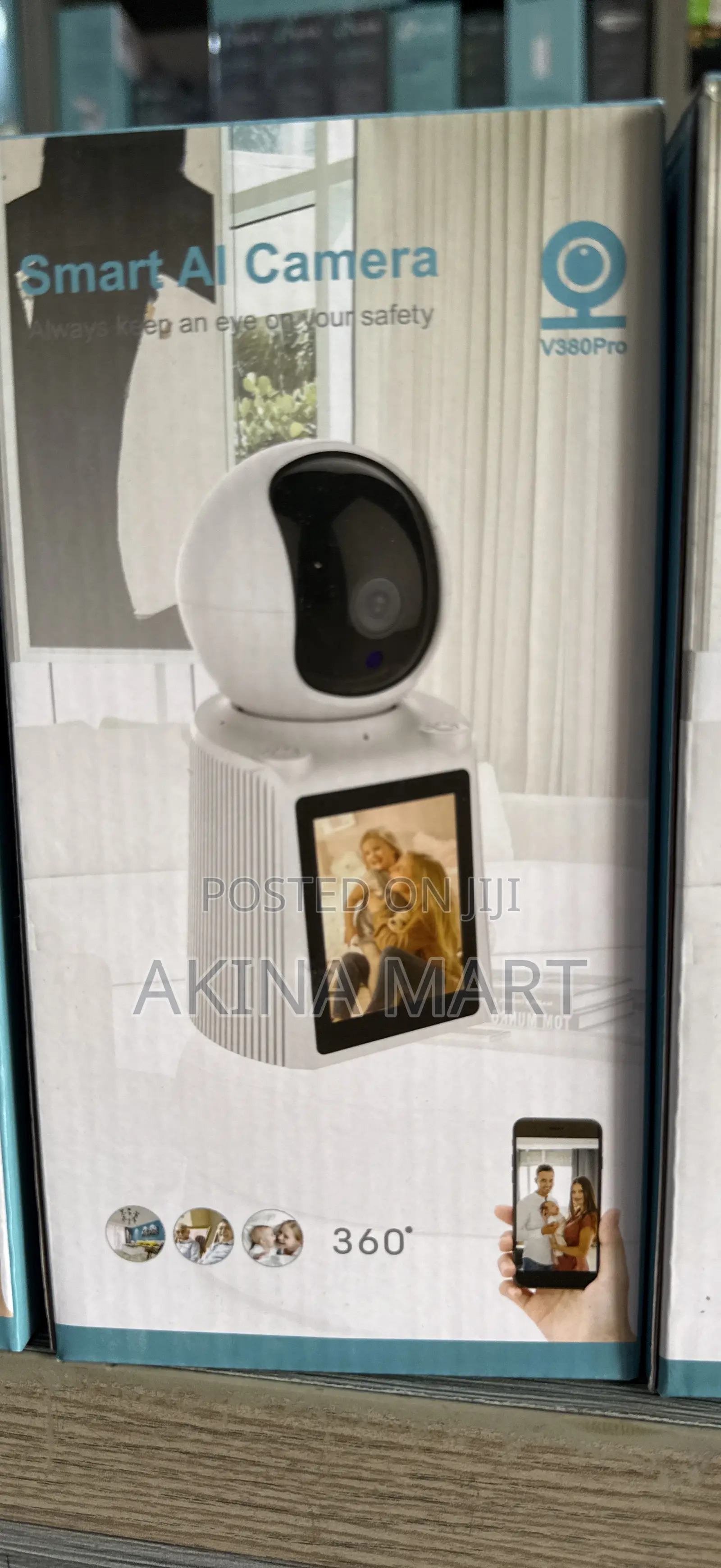 Smart Stand Alone Baby Camera With Led Screen for 2way Video