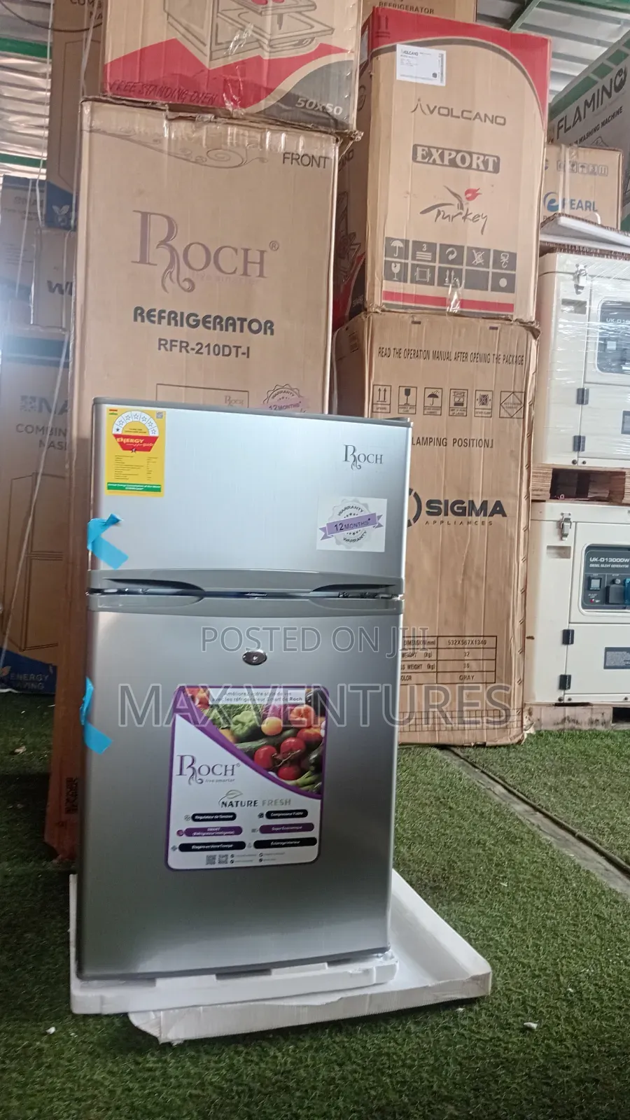 Roch 85l Single Door Fridge – Low Power Consumption
