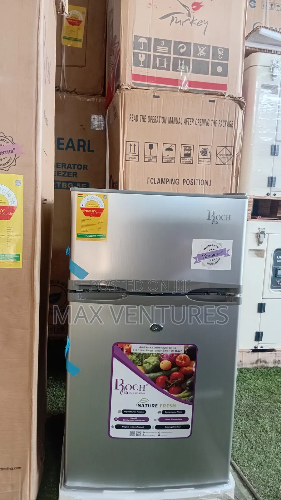 Smart Roch 80l Table Top Fridge With Freezer
