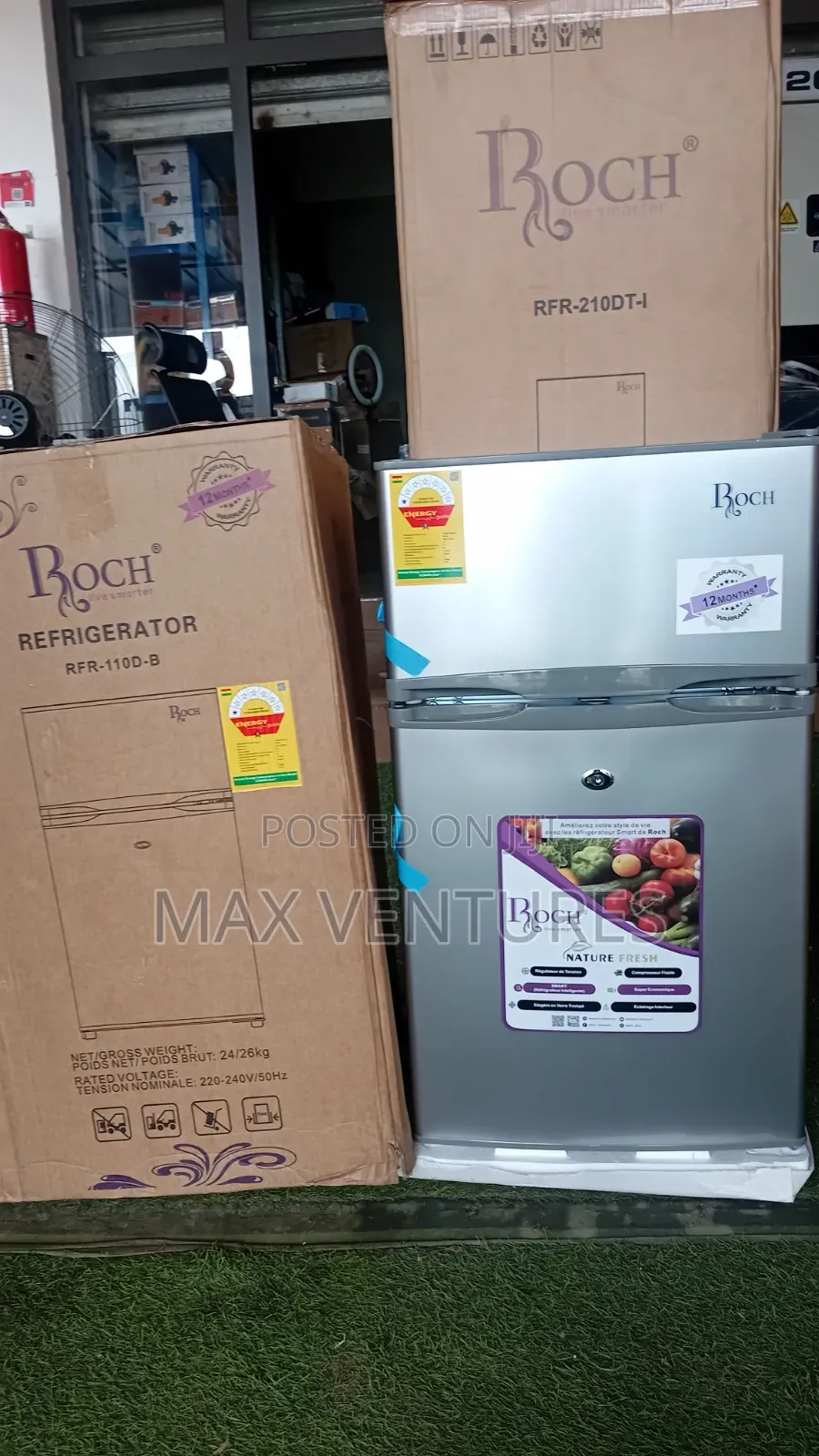 Roch 80l Single Door Refrigerator – Space Saver