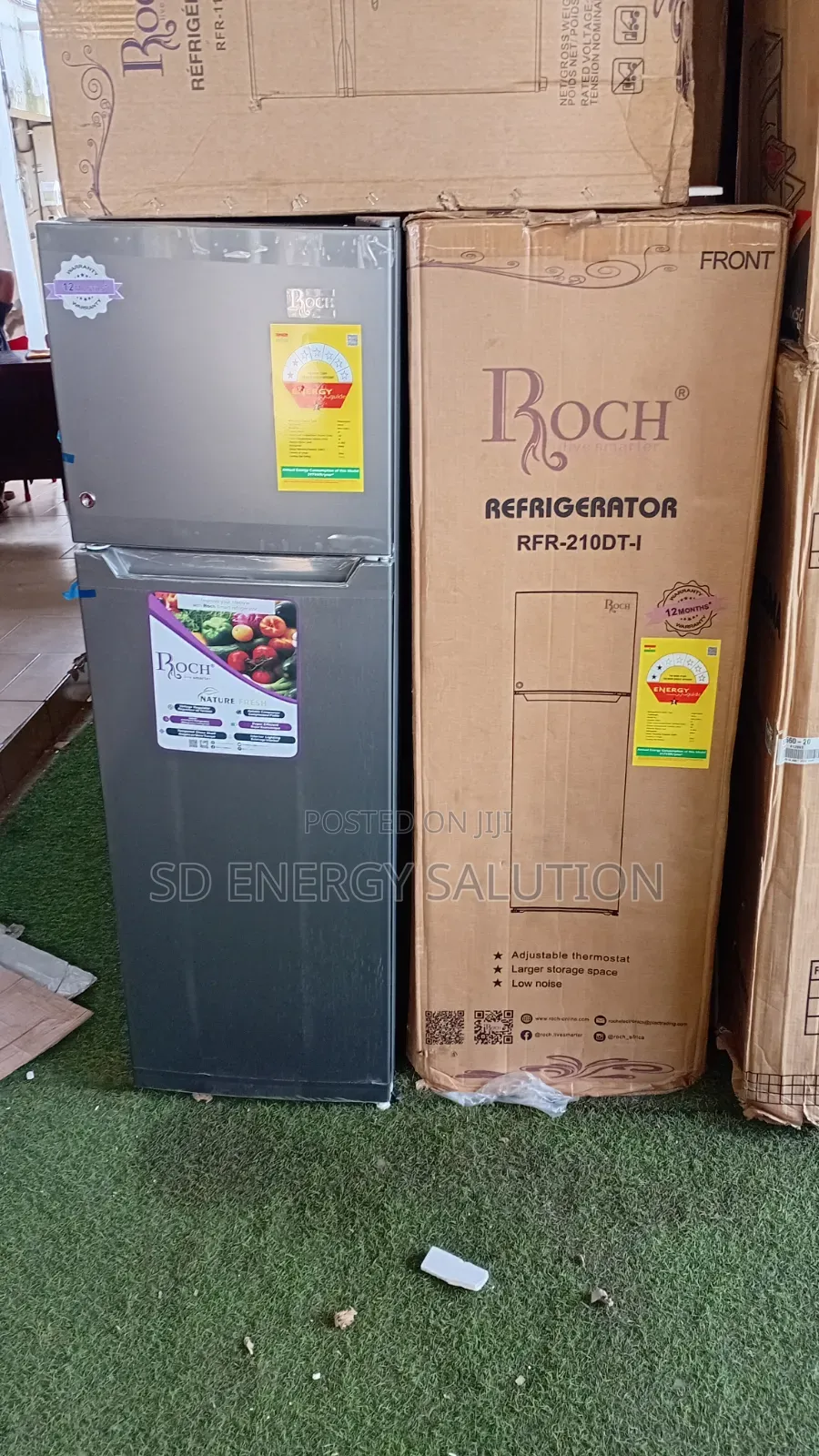 Roch RFR-210dt-I 168l Fridge – Reliable Cooling Performance 168l