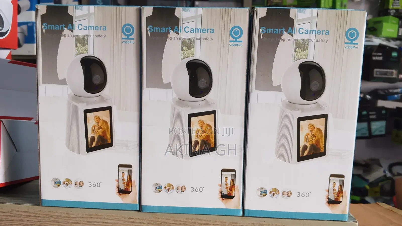 Smart Stand Alone Baby Camera With Led Screen for 2way Video
