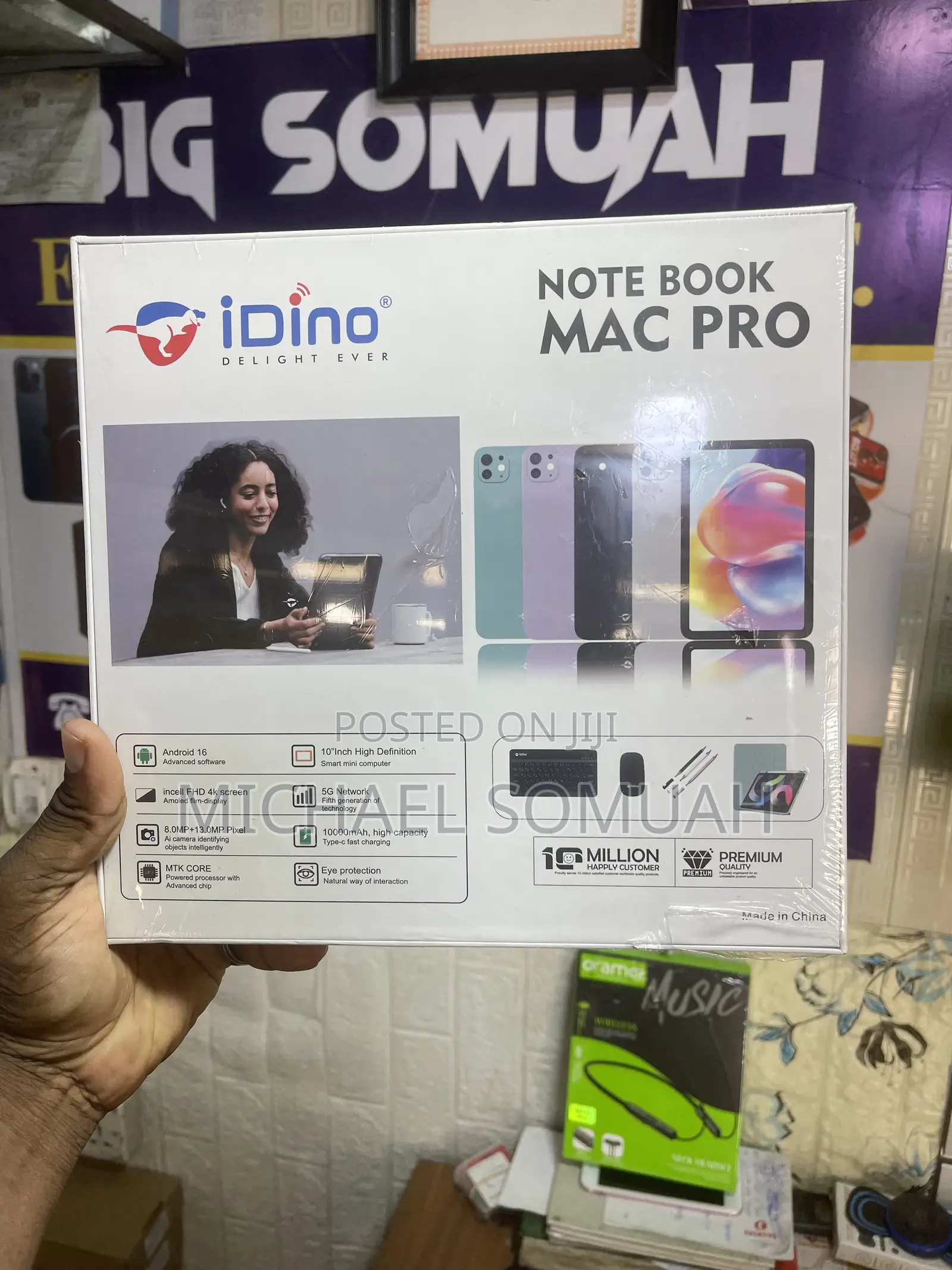 New Idino Notebook Mac Pro 512 GB Green