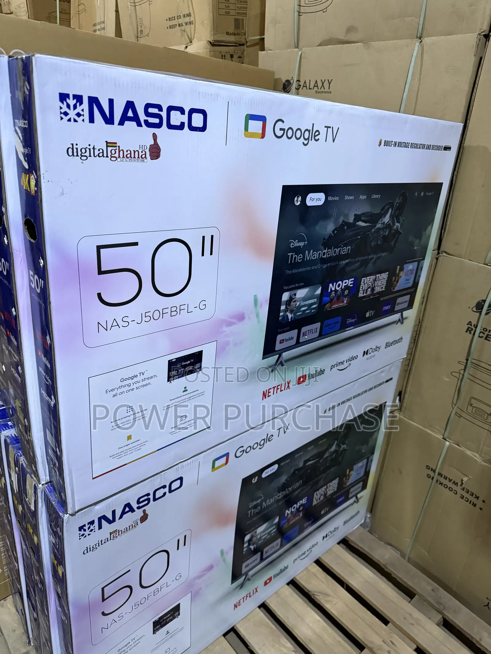 Large Nasco 50 Inches Led Tv
