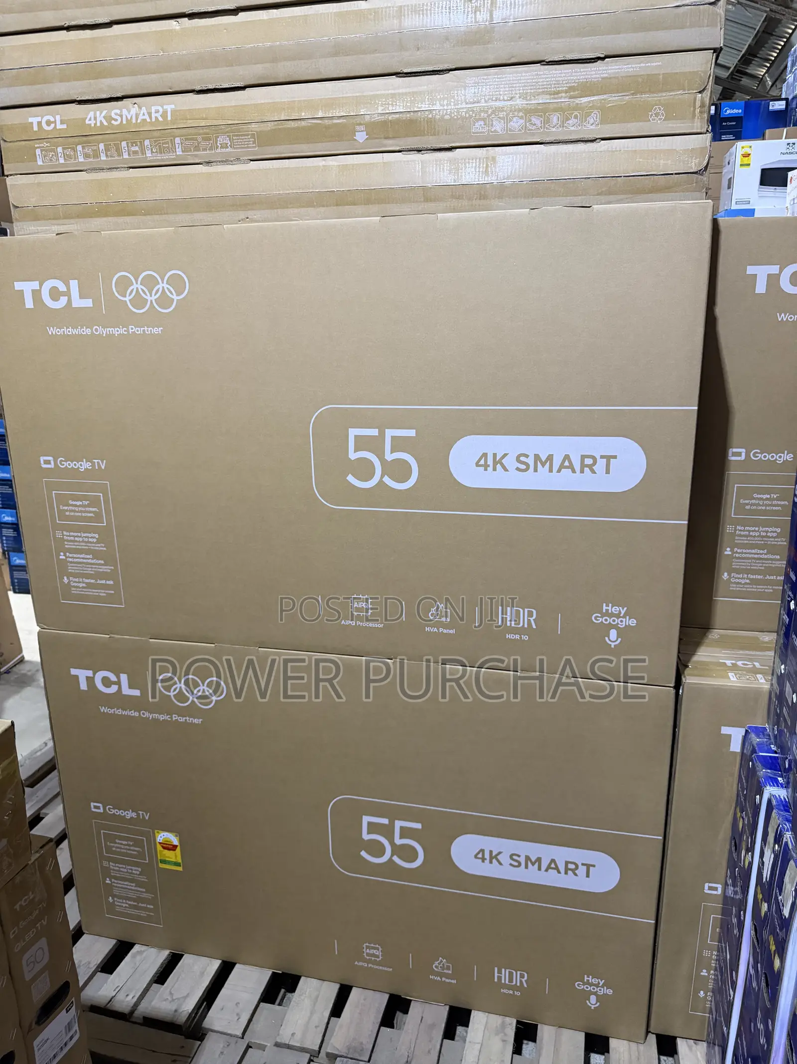 Clearest TCL 55 Inches Smart Television