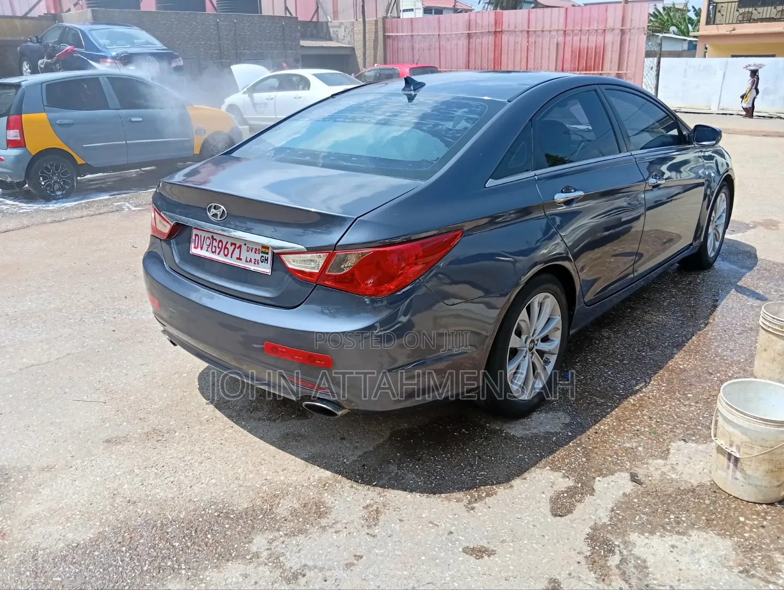 Hyundai Sonata Limited 2.0T Sedan (2.0L 4cyl 6A) 2013 Blue