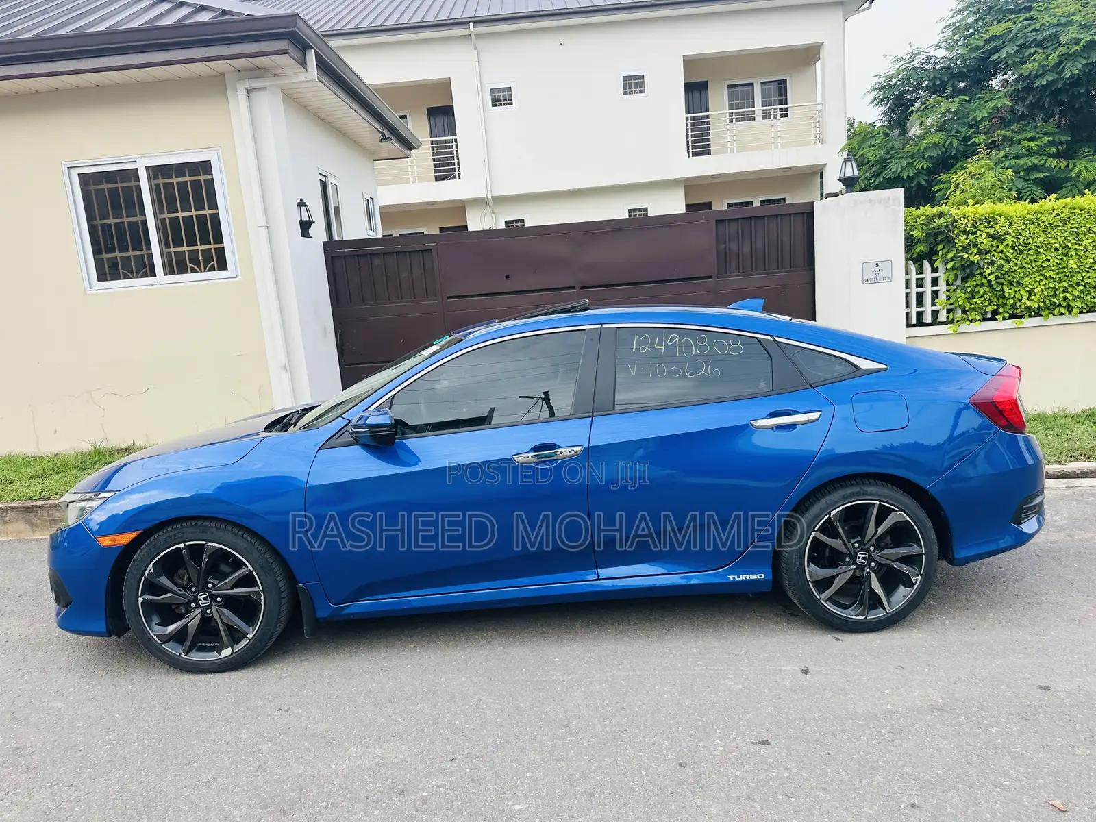 Honda Civic Touring 4dr Sedan (1.5L 4cyl) 2017 Blue