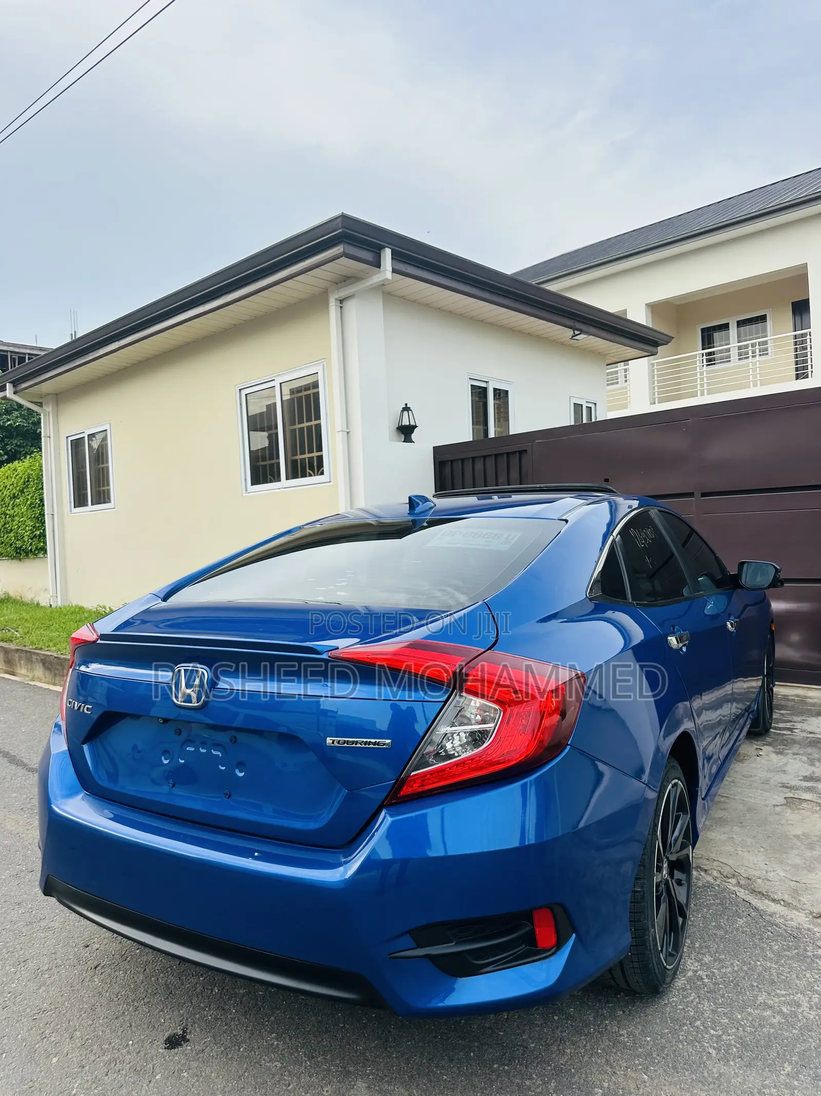 Honda Civic Touring 4dr Sedan (1.5L 4cyl) 2017 Blue