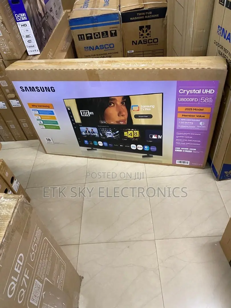 Well Made Samsung Crystals Uhd 58inches Tv
