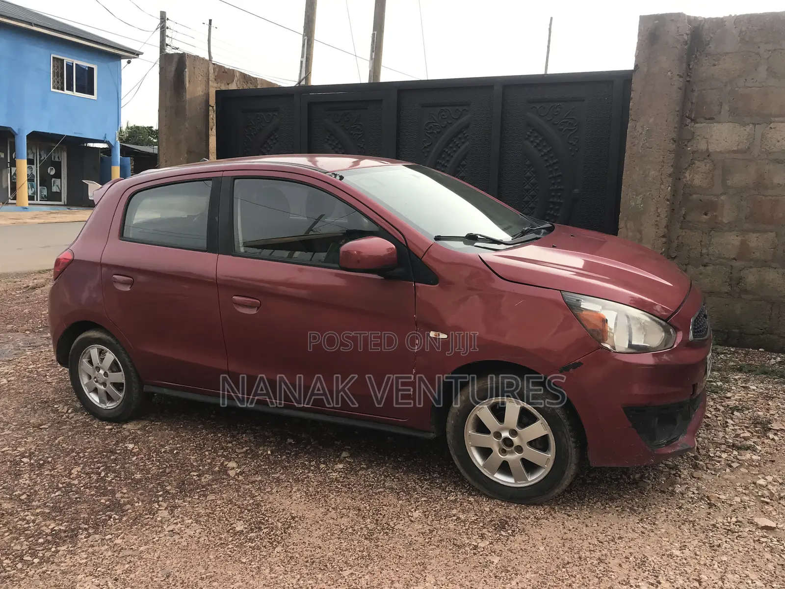 Mitsubishi Mirage SE 2017 Red
