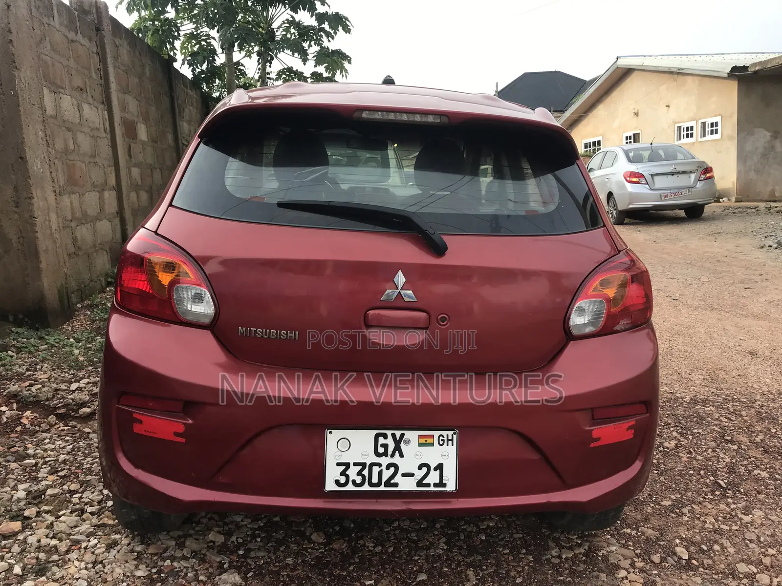 Mitsubishi Mirage SE 2017 Red