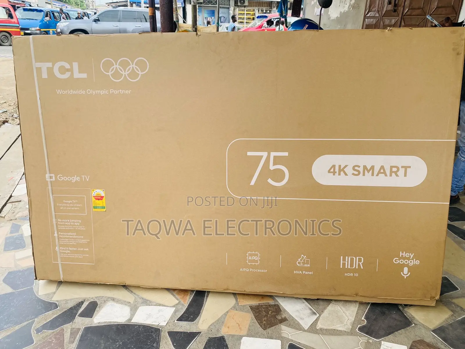TCL New 75 Inches Google Smart Tv