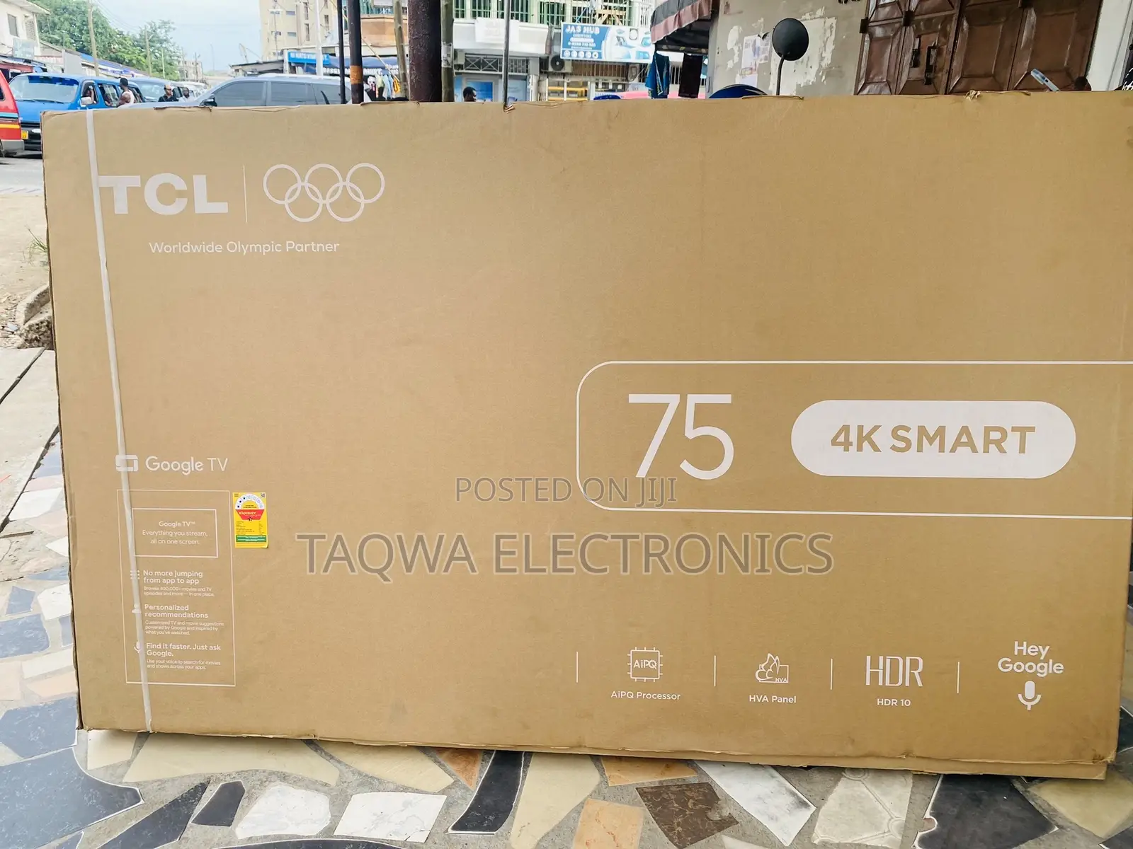 TCL New 75 Inches Google Smart Tv