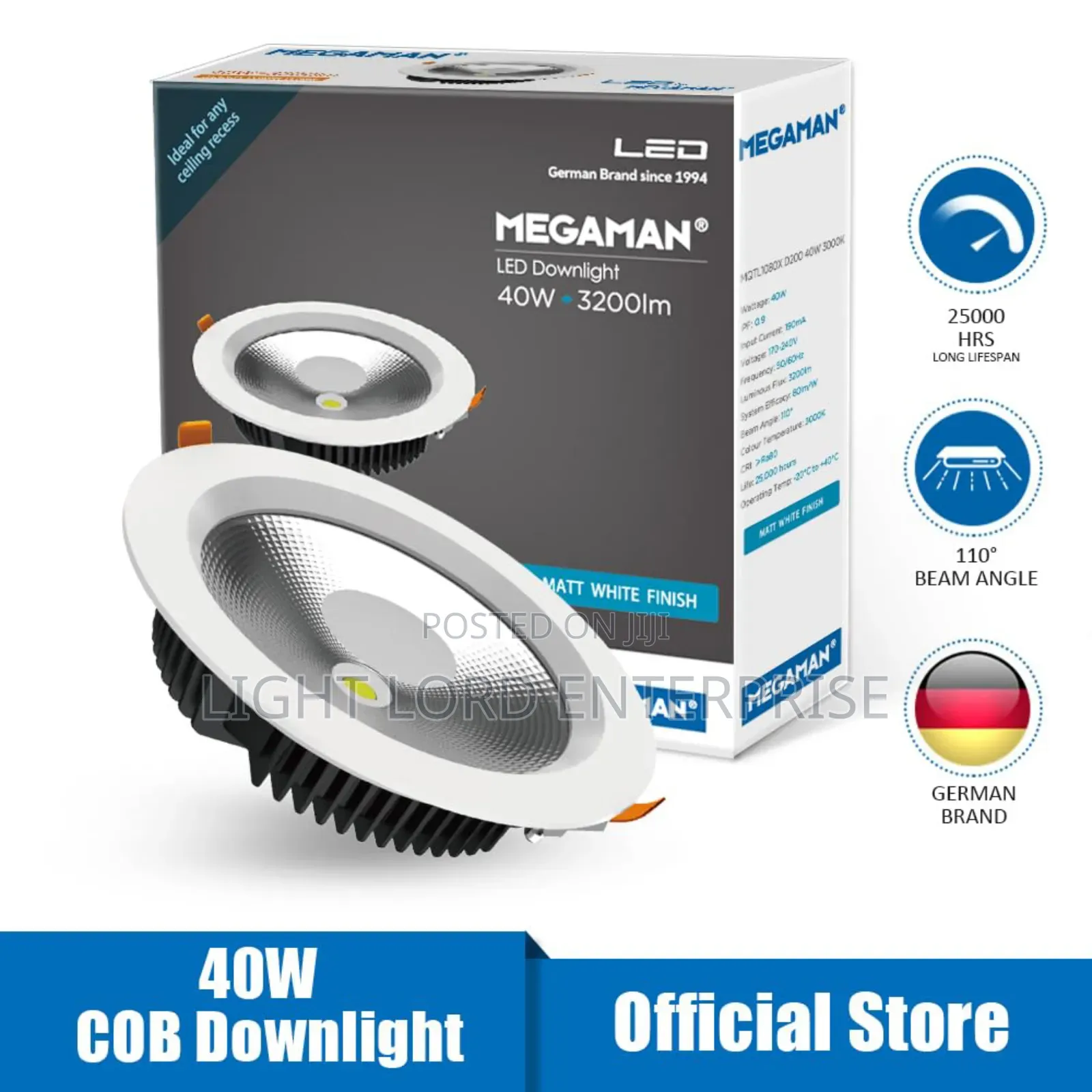 40watts Down Led Light
