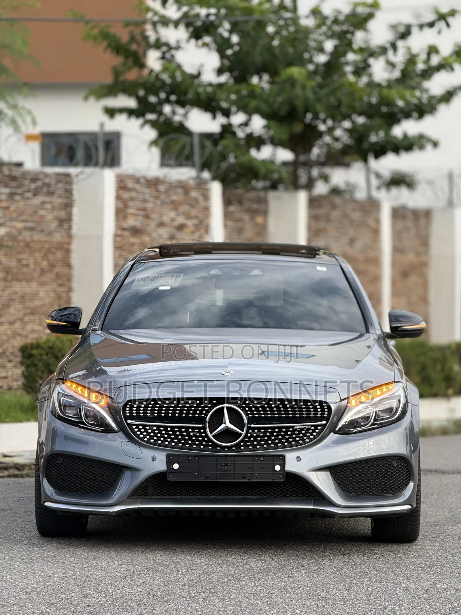 Mercedes-Benz C43 4Matic Sedan AWD (3.0L V6 9AM) 2017 Gray