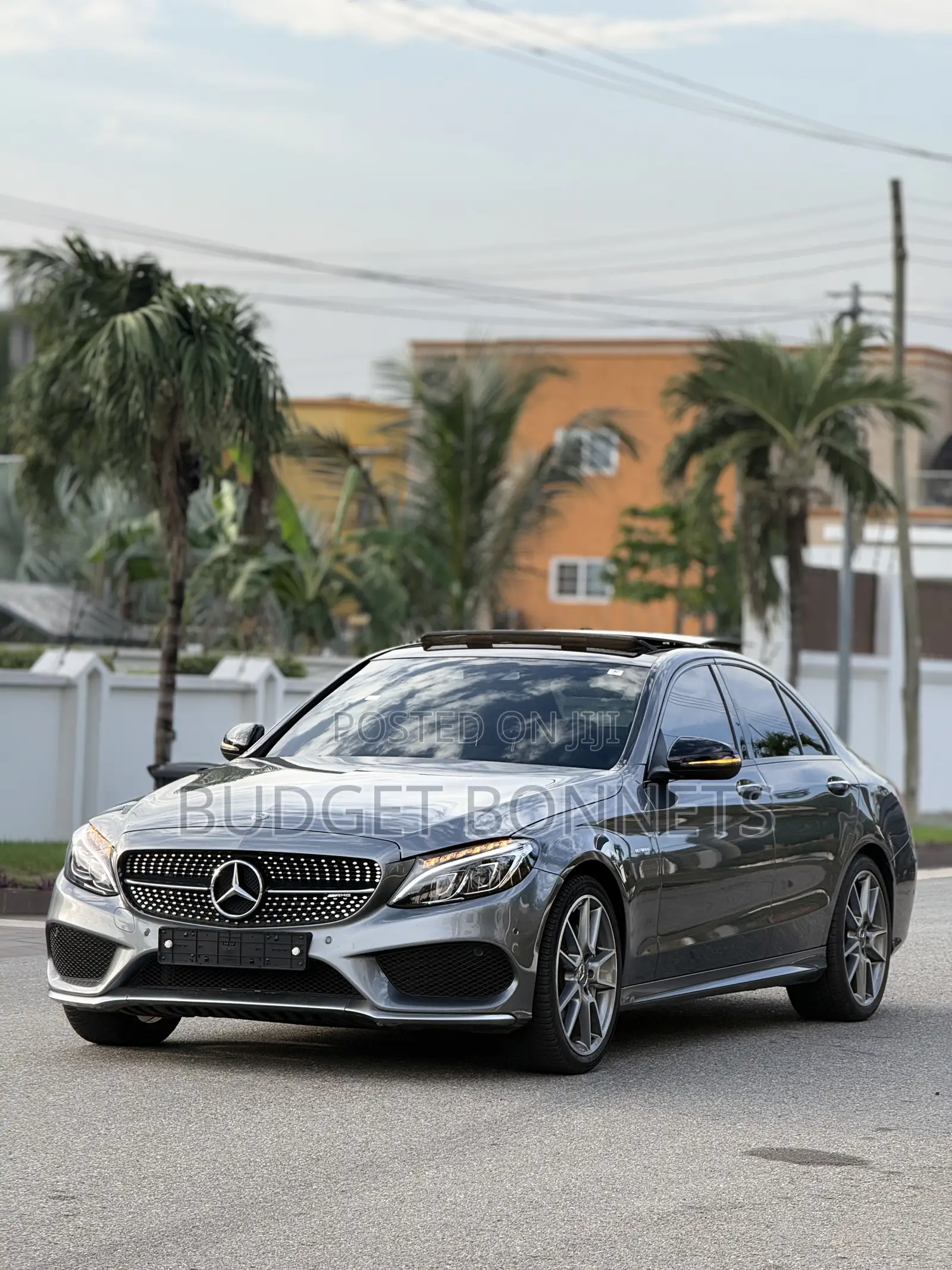 Mercedes-Benz C43 4Matic Sedan AWD (3.0L V6 9AM) 2017 Gray