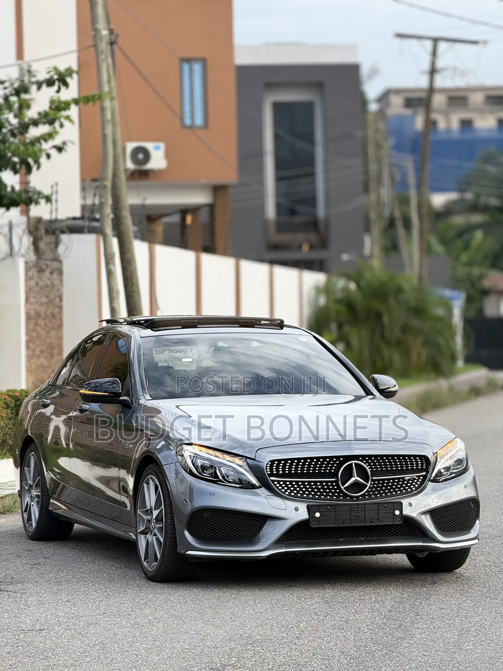Mercedes-Benz C43 4Matic Sedan AWD (3.0L V6 9AM) 2017 Gray