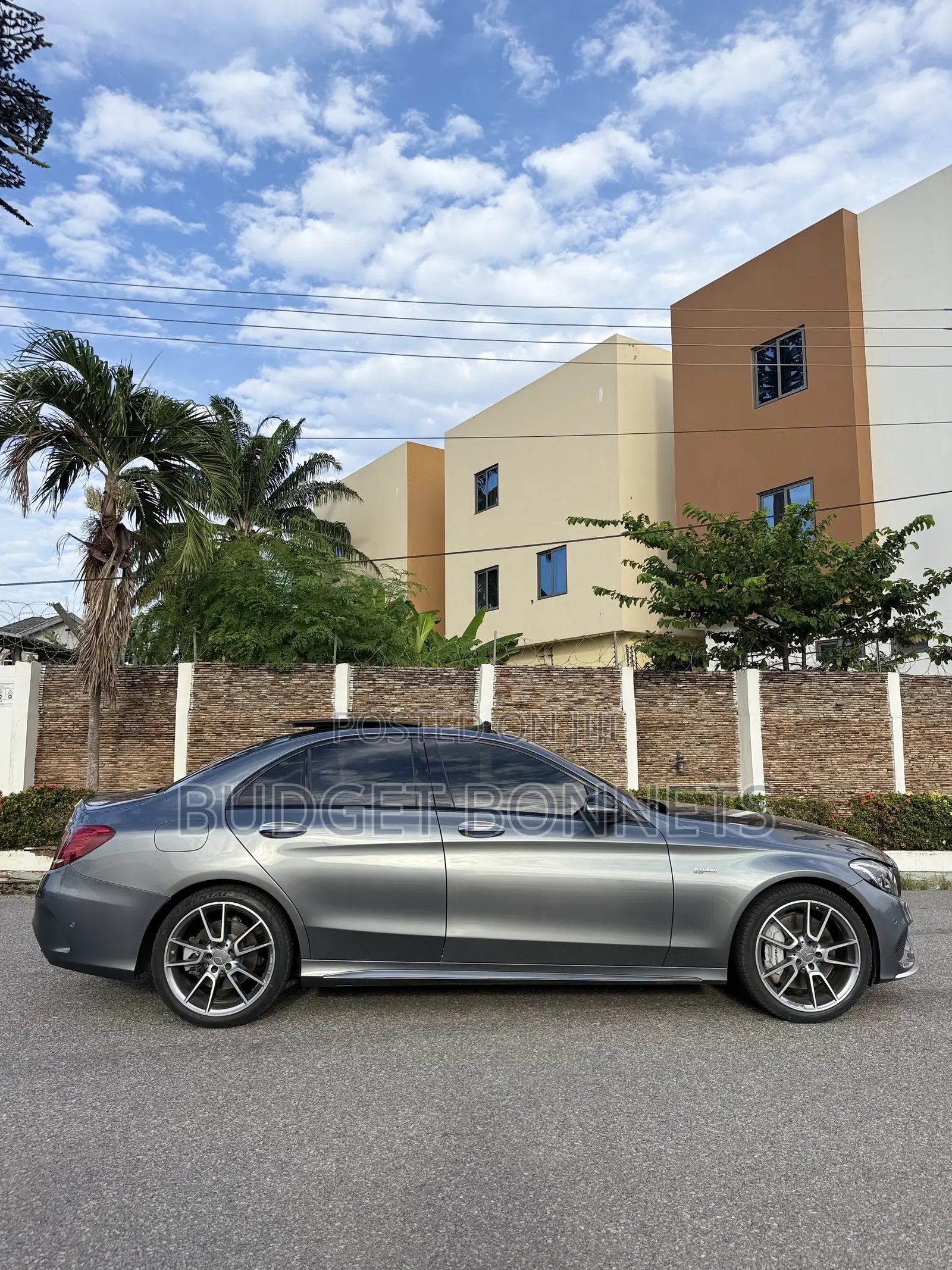 Mercedes-Benz C43 4Matic Sedan AWD (3.0L V6 9AM) 2017 Gray