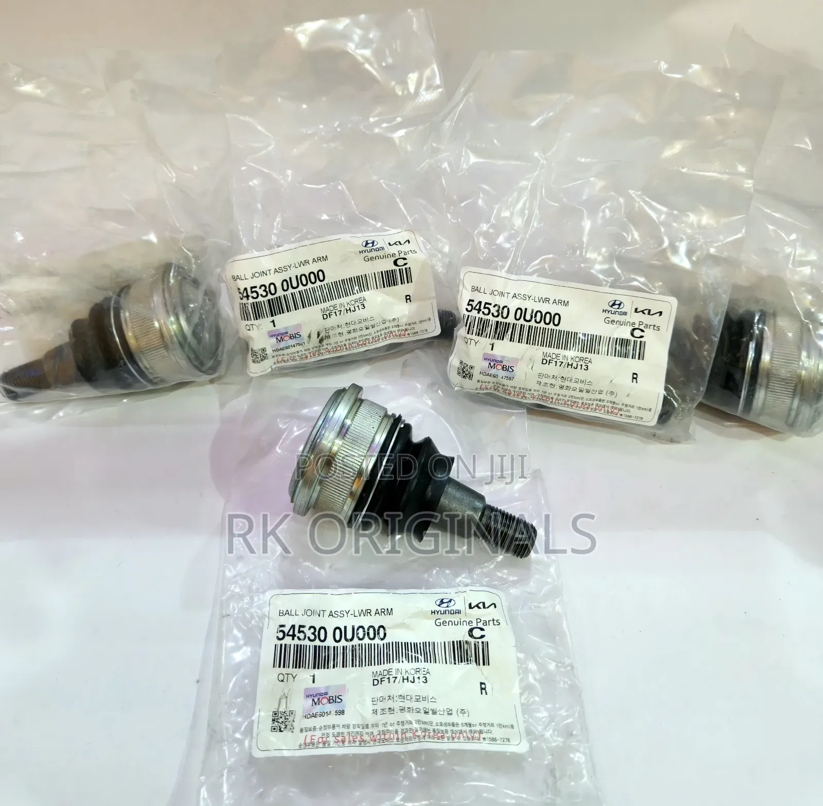 Accent/Elantra/Rio/Venue 12-23 Lower Ball Joints Pair