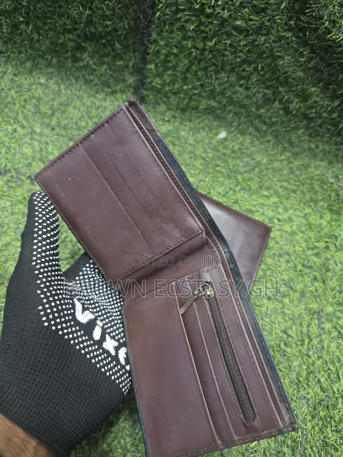 Coffee Brown Leather Wallets (Uk Used)