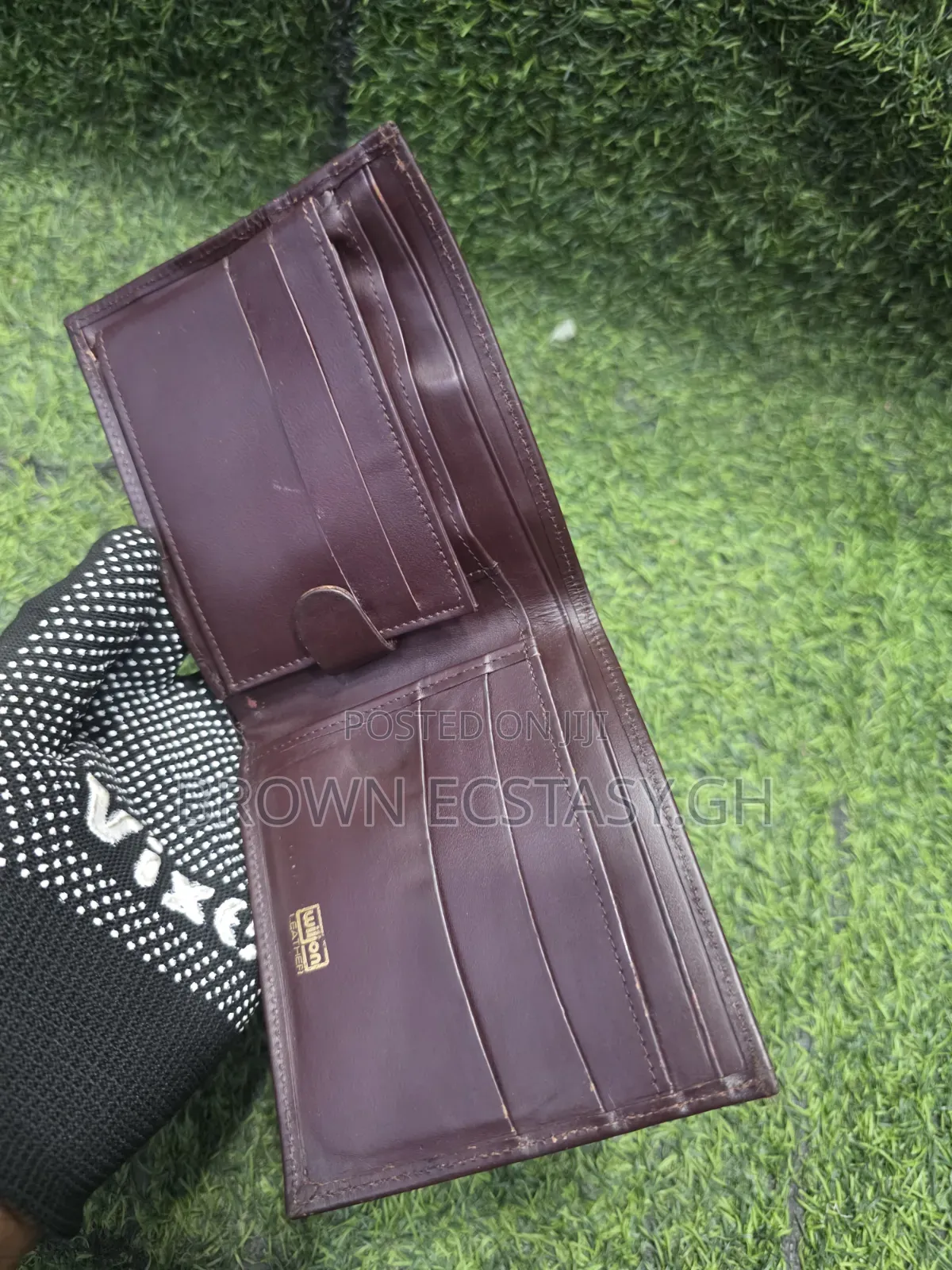 Coffee Brown Leather Wallets (Uk Used)