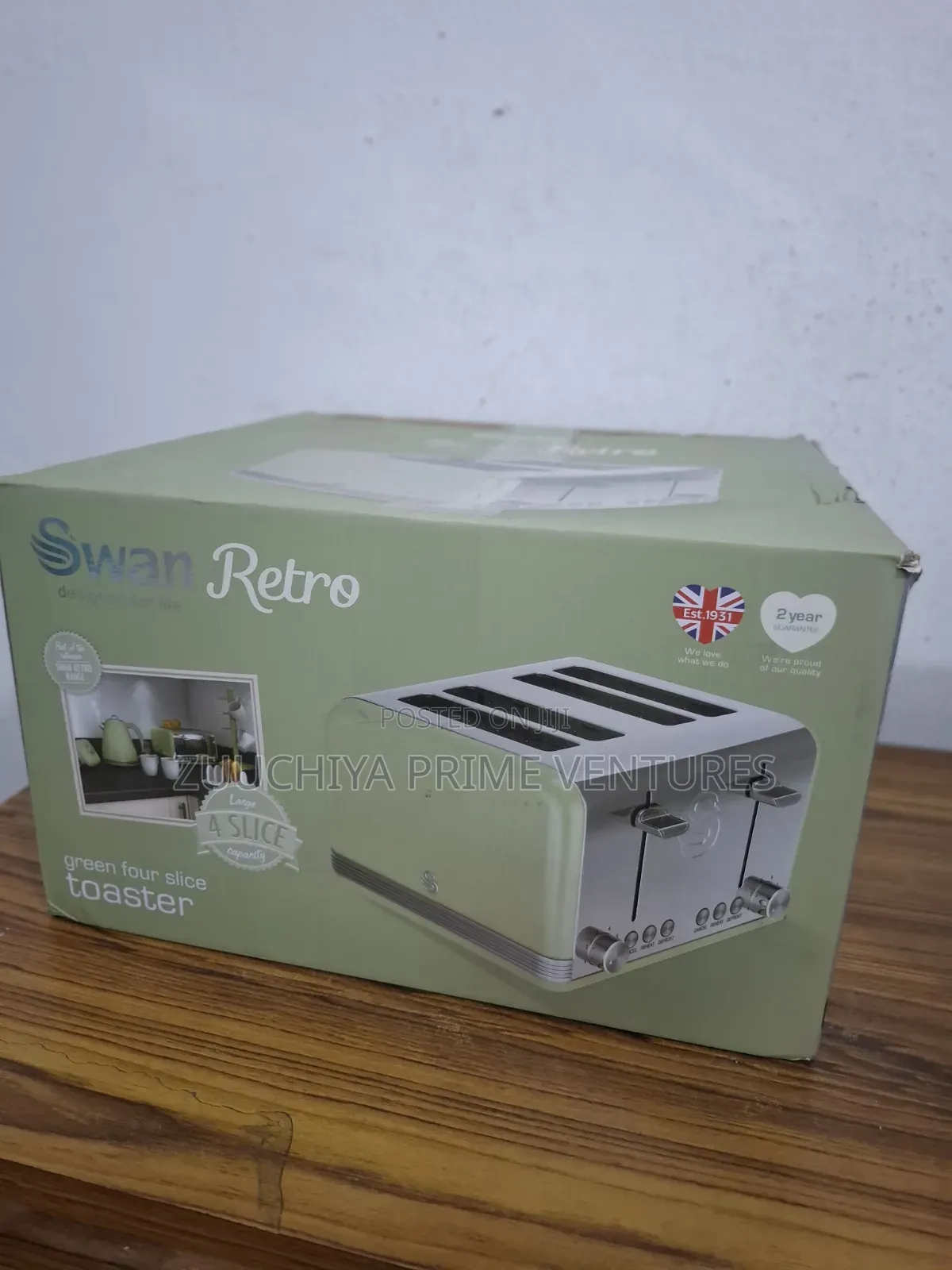 Swan Retro 4 Slice Toaster Uk 
