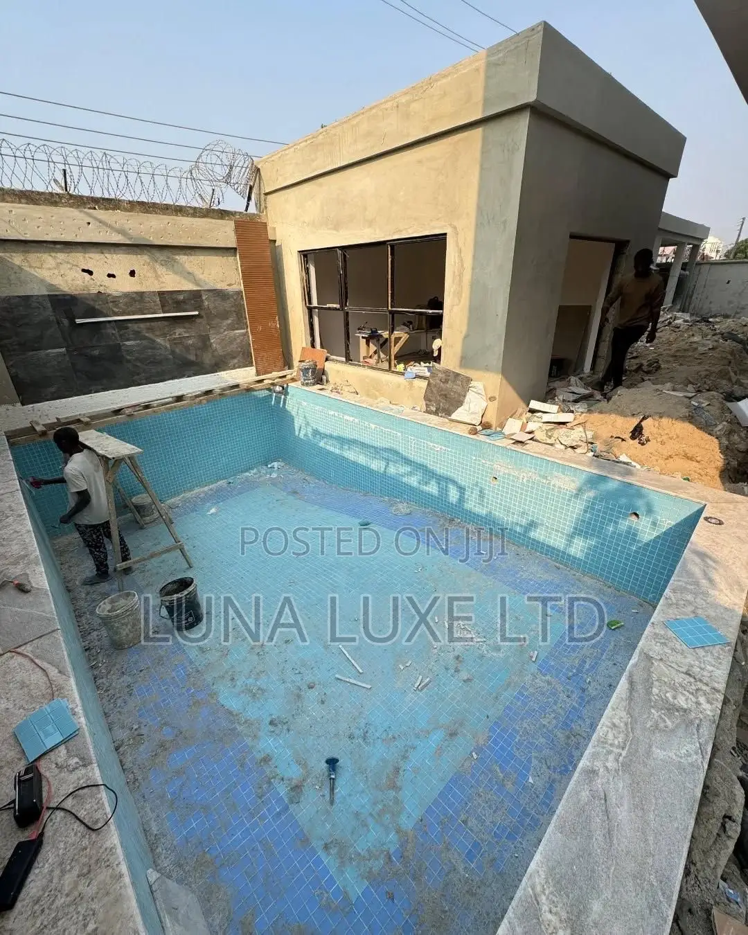 Professional Swimming Pool Construction | Accra | Luna Construction