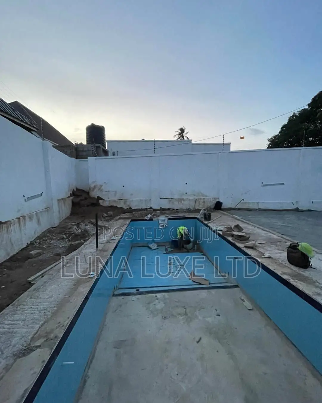 Swimming Pool Construction| Concrete Pools Accra | Luna Construction