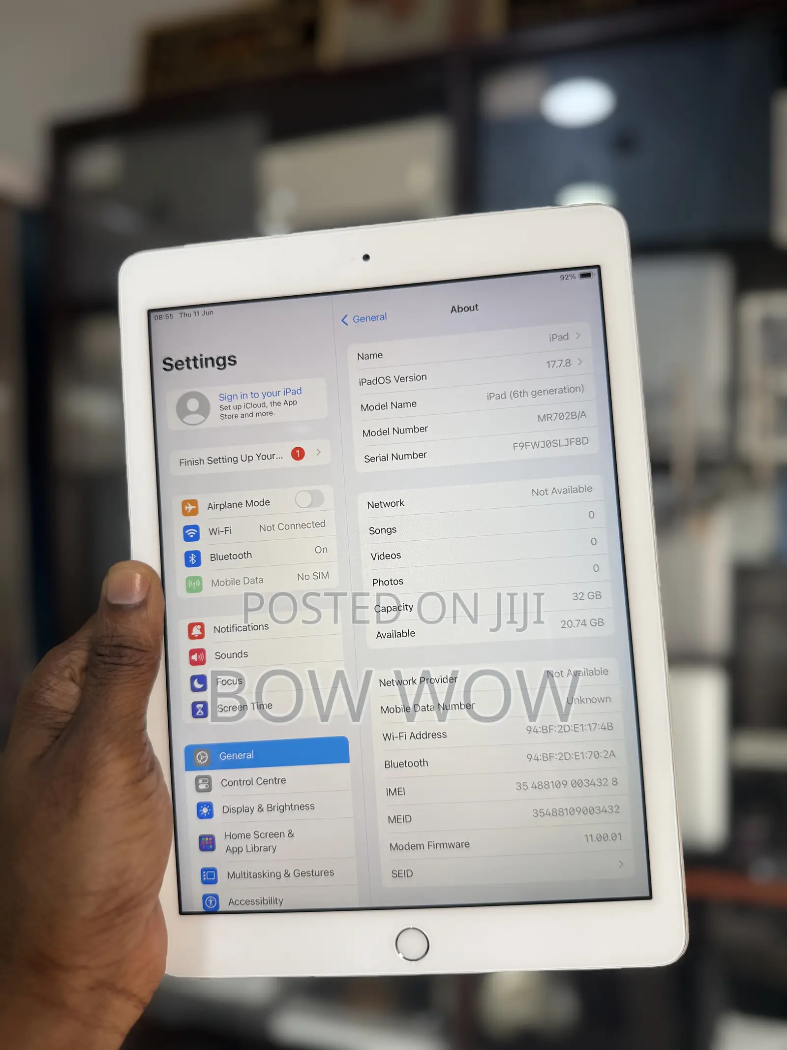 Apple iPad 9.7 32 GB Silver
