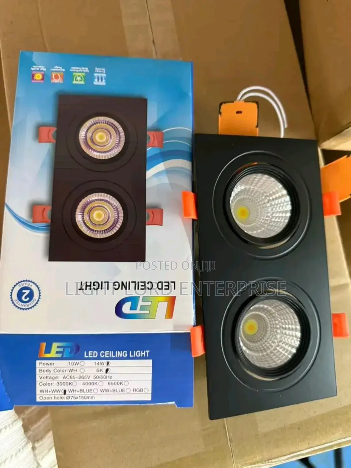15watts Double Square Down Led Light