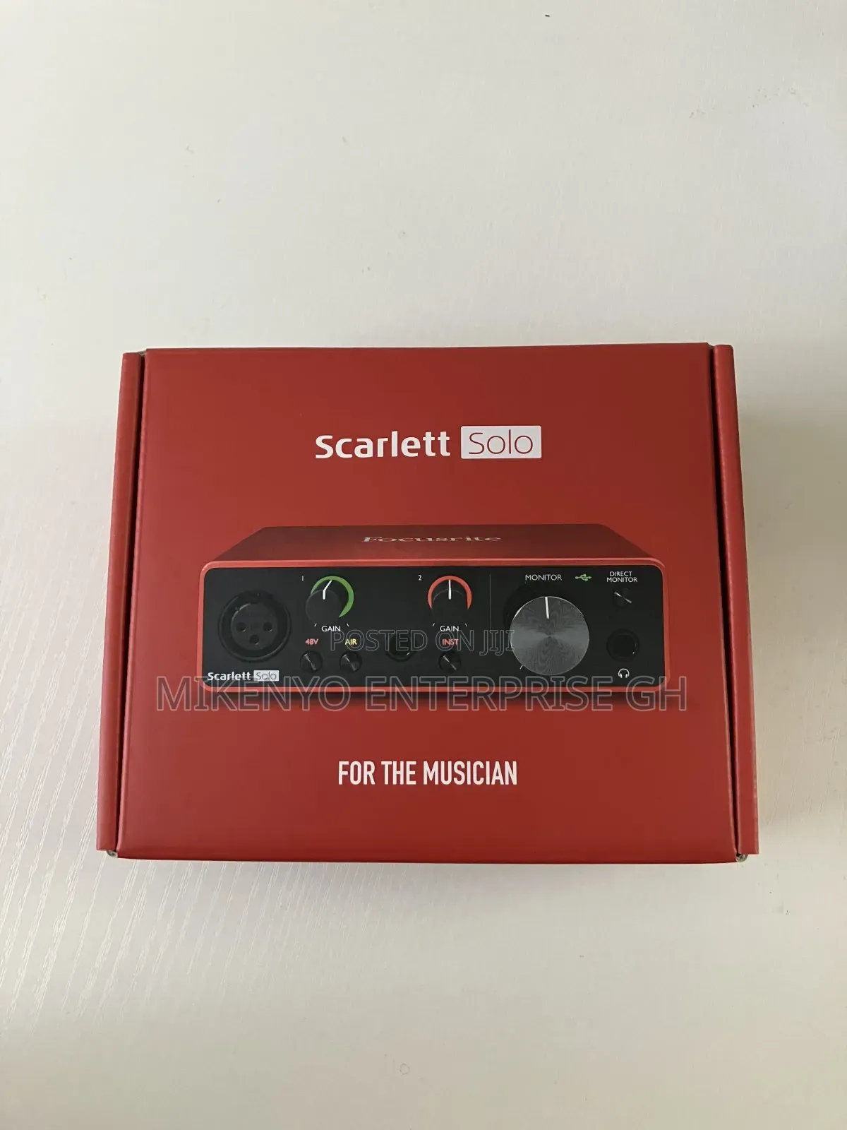 Scarlett Solo 3rd Gen Usb Audio Interface
