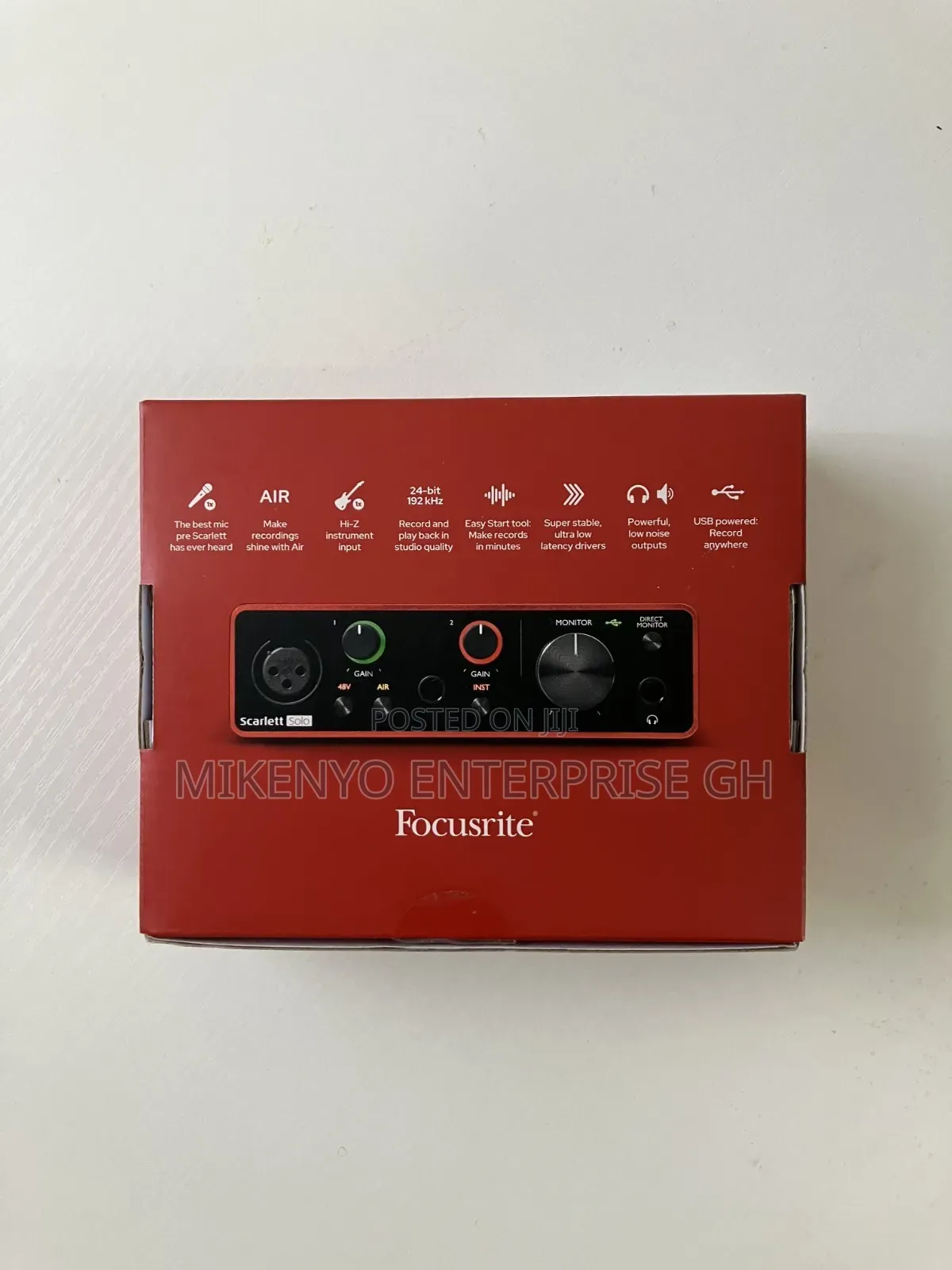 Scarlett Solo 3rd Gen Usb Audio Interface