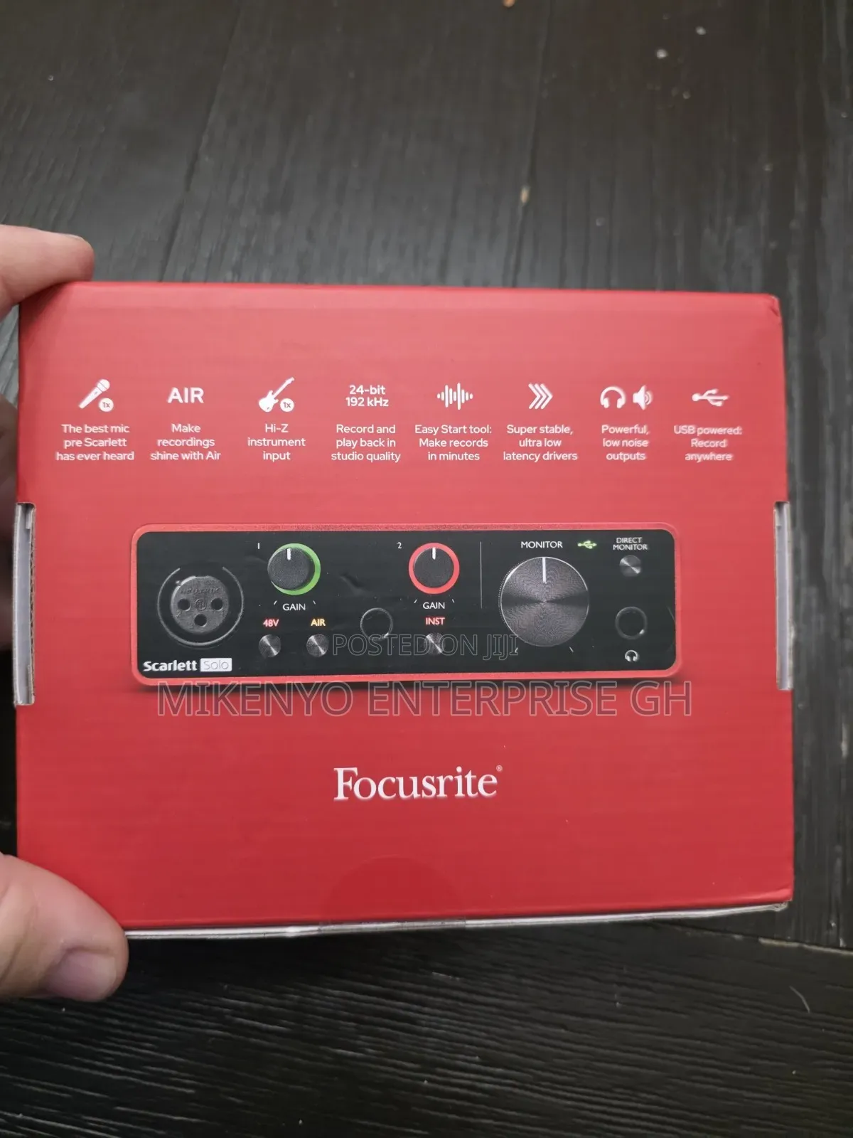 Scarlett Solo 3rd Gen Usb Audio Interface