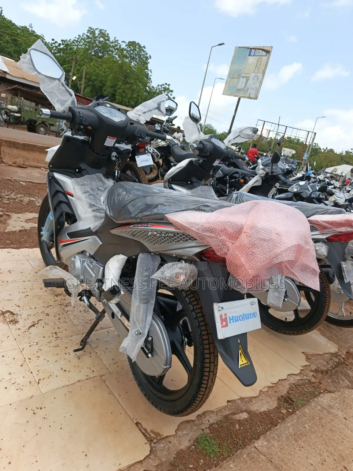 New Motorcycle 2026 Gray