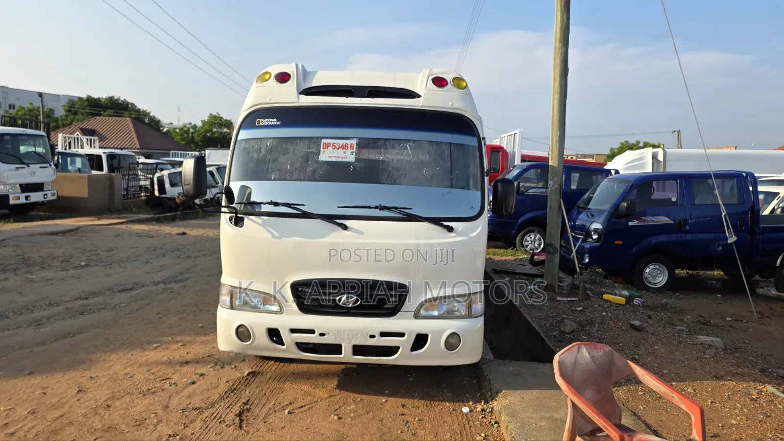 Hyundai County 2015 White