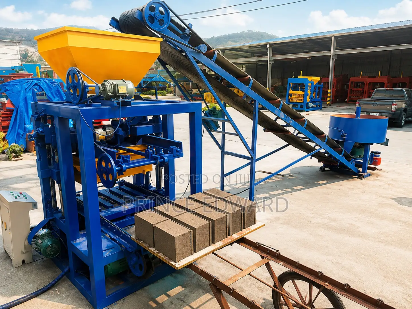 Automatic Block Making Machine