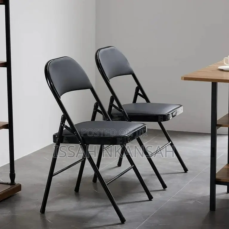 Leather Folding Chair