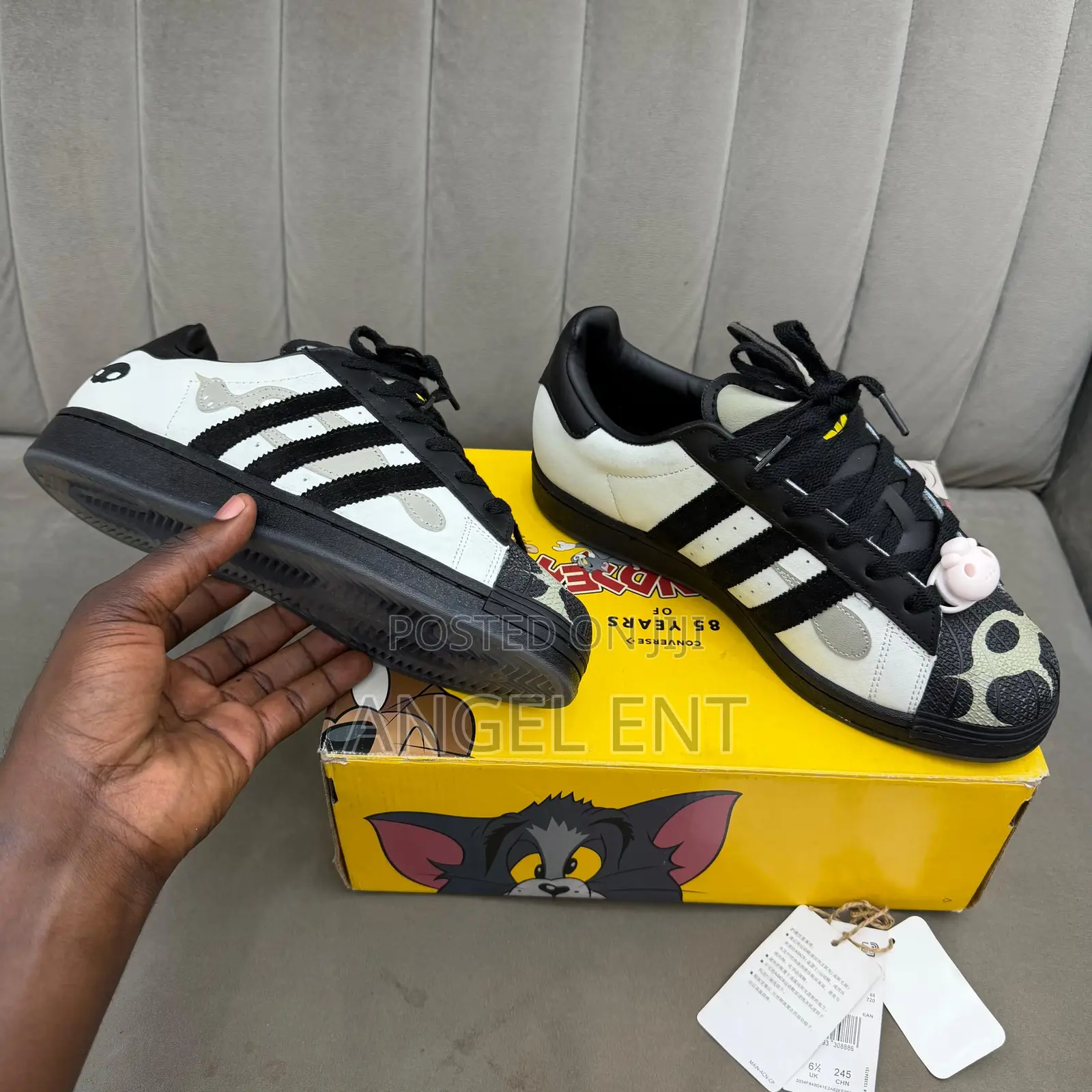 Adidas Originals X Offgod Superstar 82 Sneakers Available (Loc: Adum)