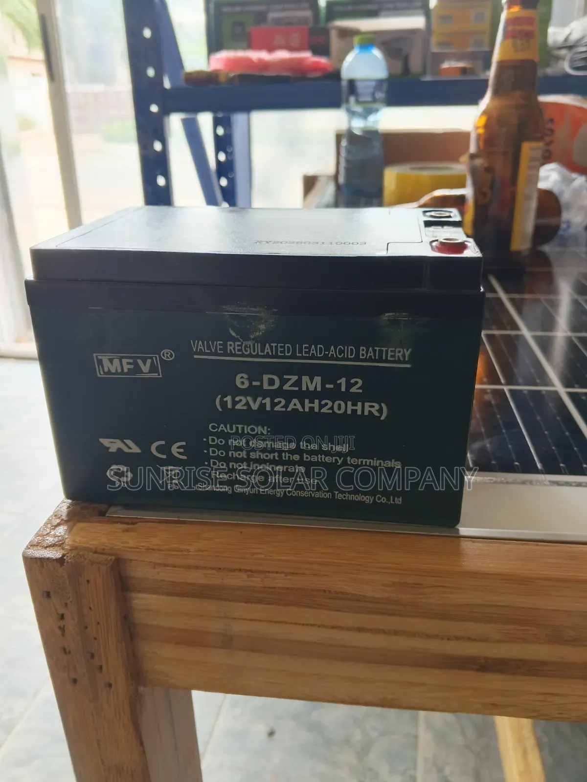 Solar and Electric Bike Battery 12v 12ah