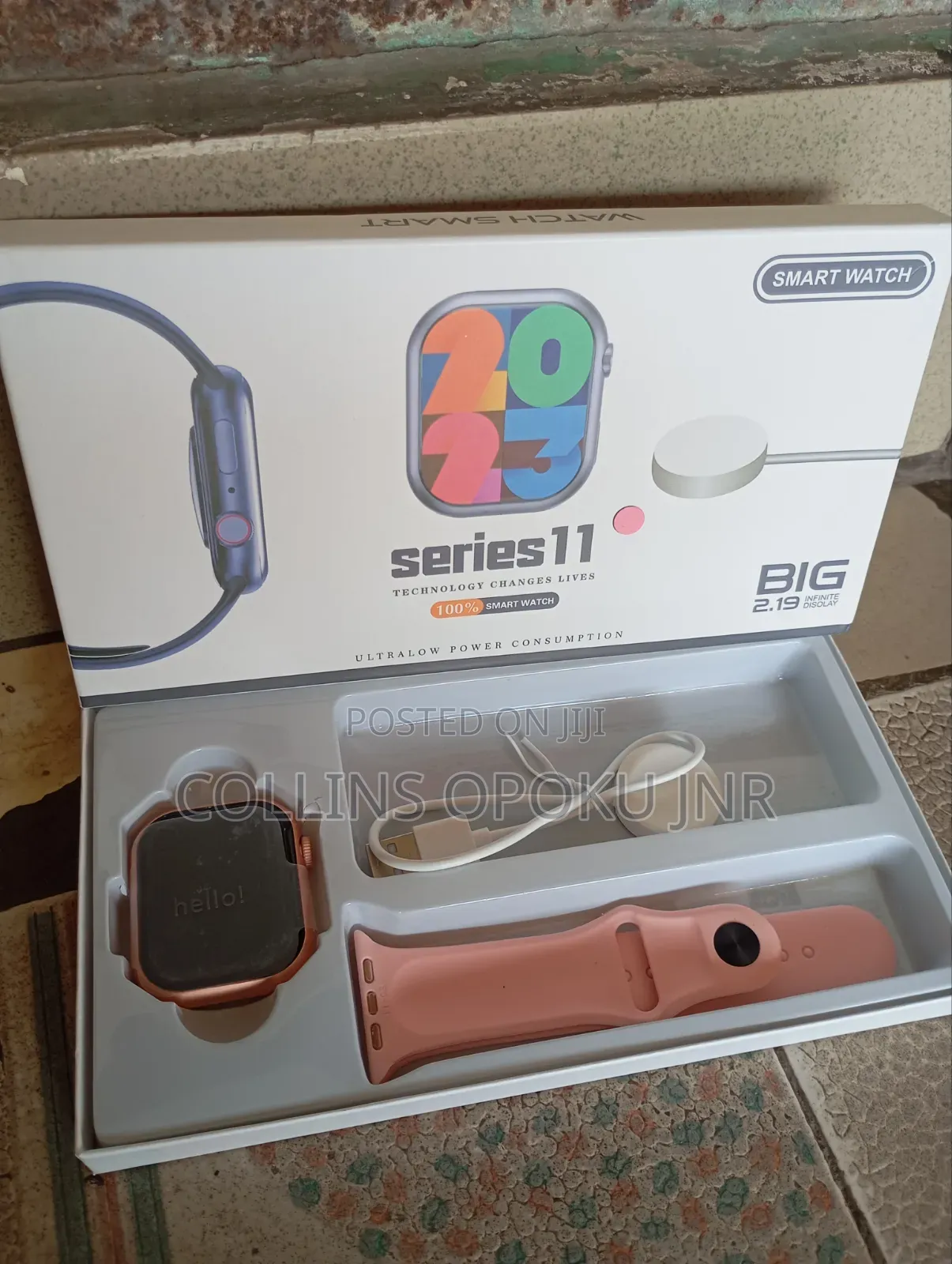 Smart Watch Series 11 2.19′′ Big Display Bluetooth Call Fitness Watch