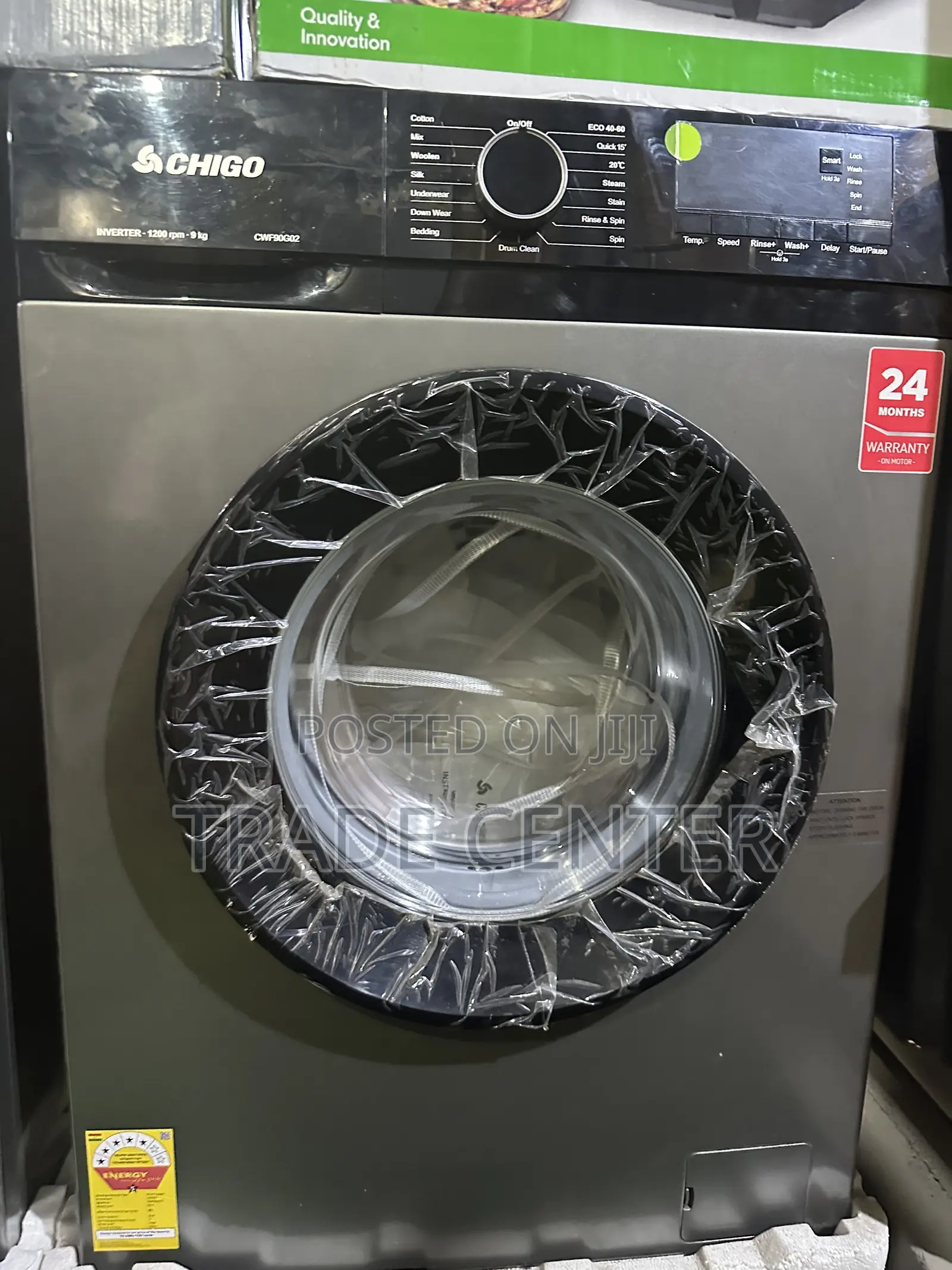 Chigo Front Load Full Automatic 9kg Washing Machine
