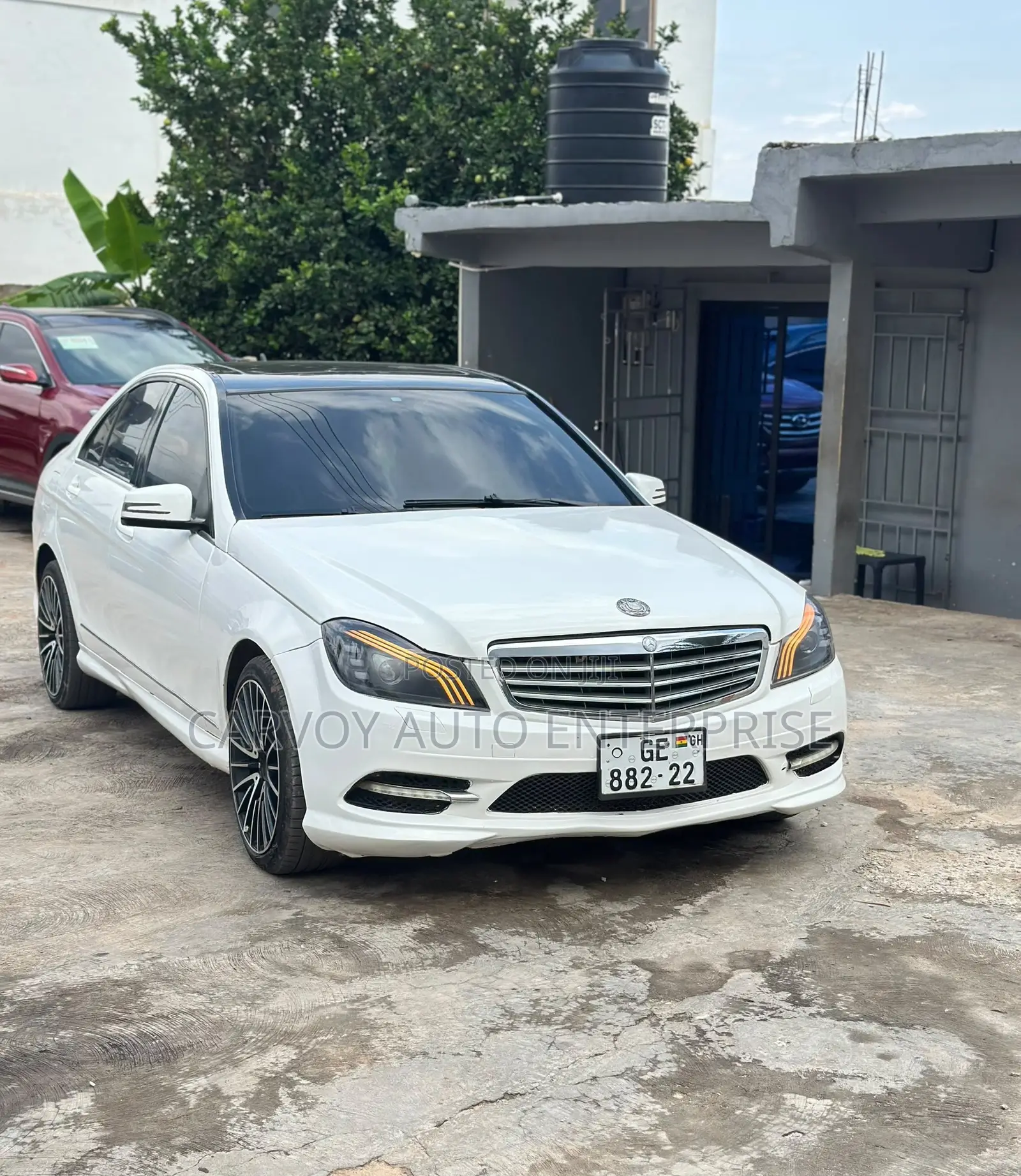 Mercedes-Benz C300 Luxury 4Matic Sedan AWD (3.0L 6cyl 7A) 2010 White
