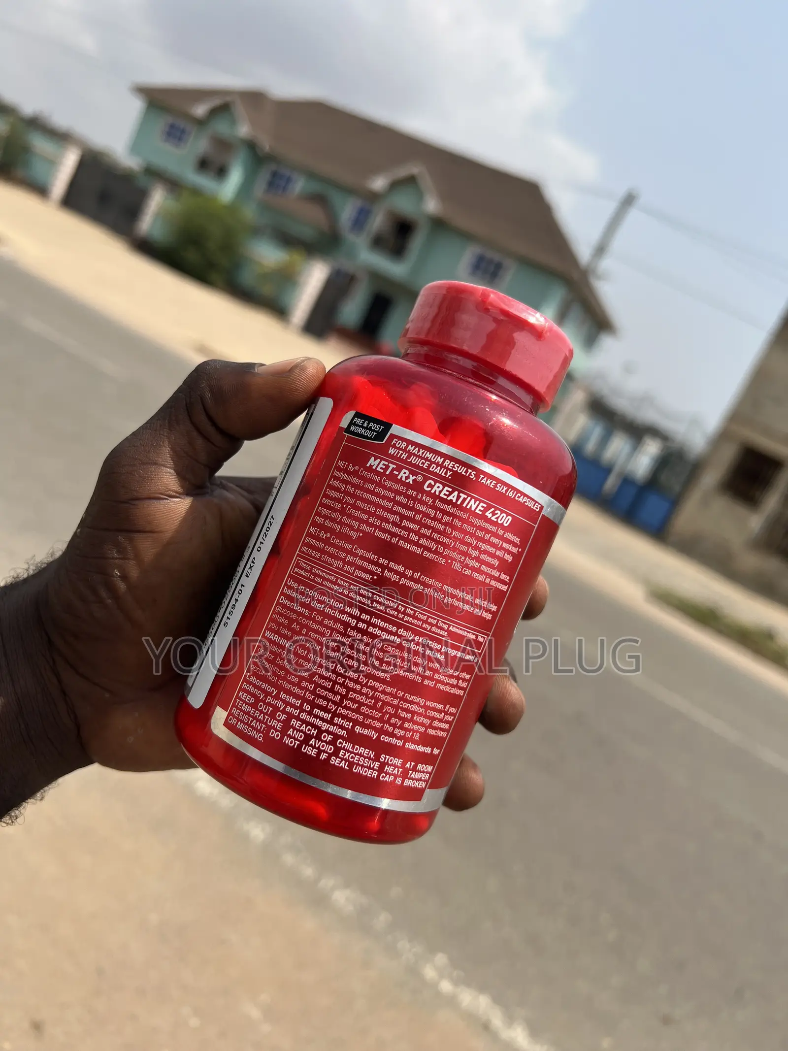 Creatine Pills (Met-rx Performance Creatine 4200)